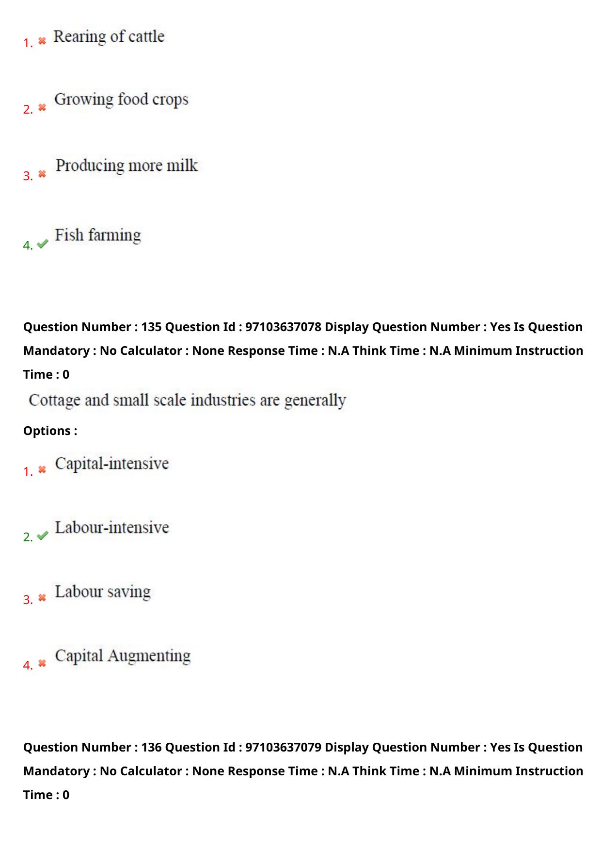 AP RCET 2024 Economics Question Paper (04-05-2024 (Saturday) Session-II) - Page 79