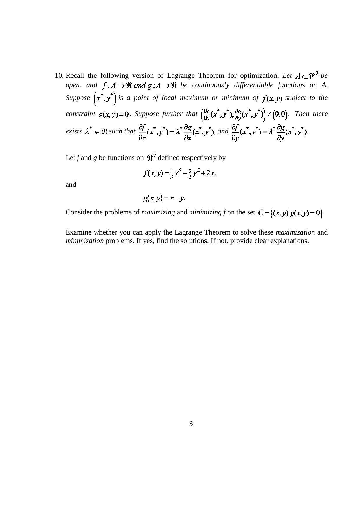 ISI Admission Test JRF in Quantitative Economics QEA 2015 Sample Paper - Page 4