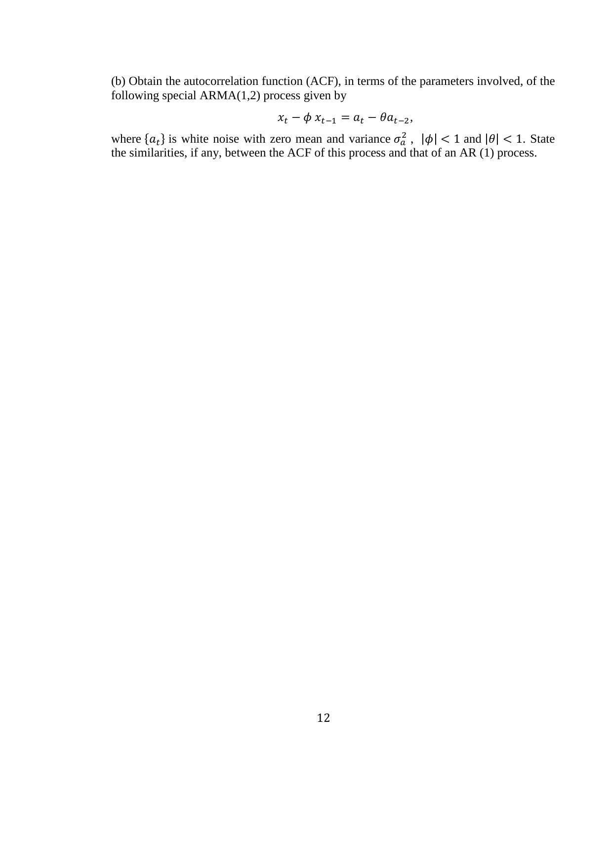 ISI Admission Test JRF in Quantitative Economics QEA 2015 Sample Paper - Page 13