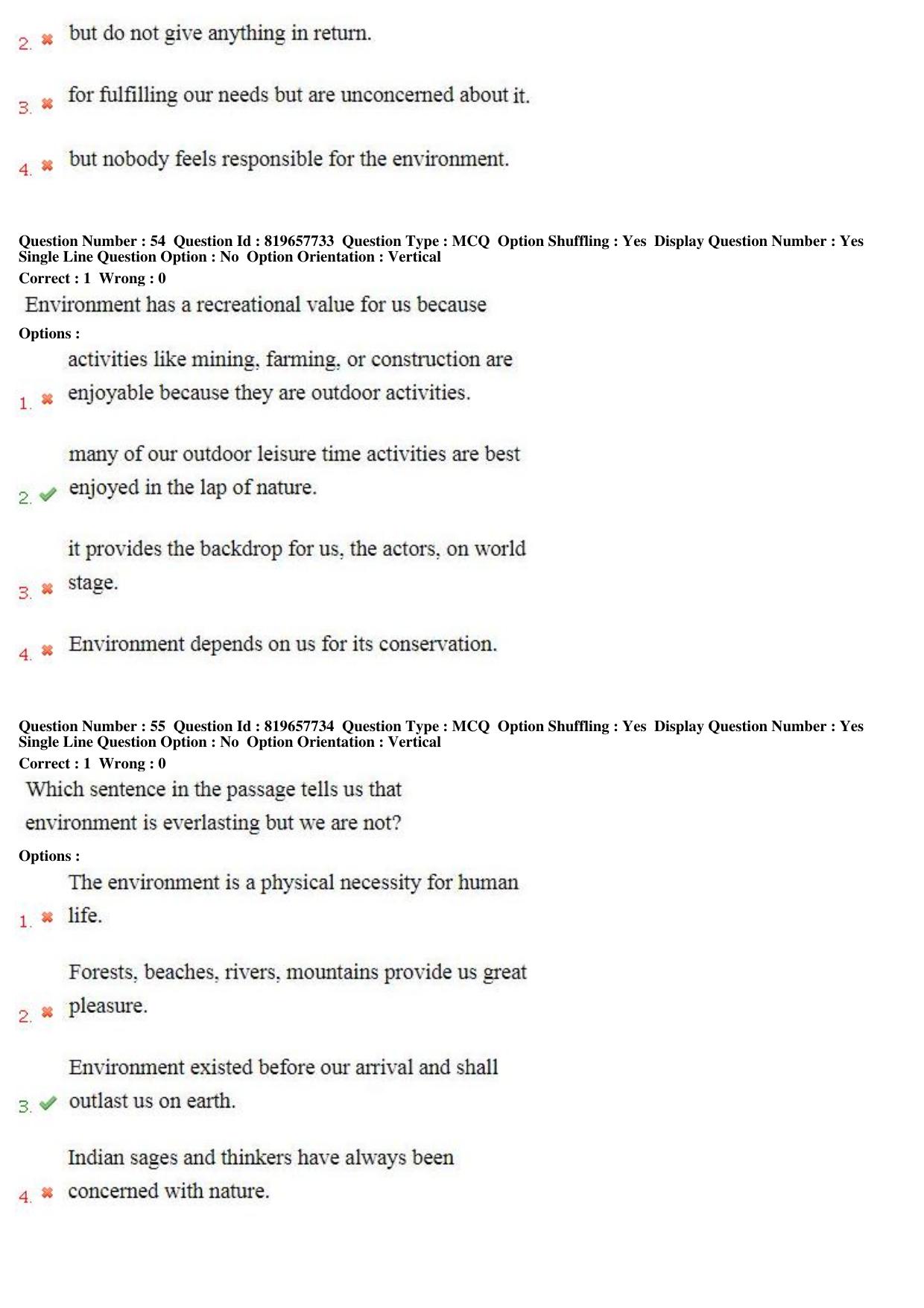MP CPCT 18th June 2018 English Question Paper Shift 2 - Page 37