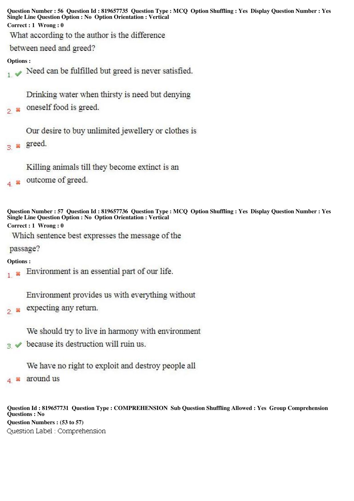 MP CPCT 18th June 2018 English Question Paper Shift 2 - Page 38