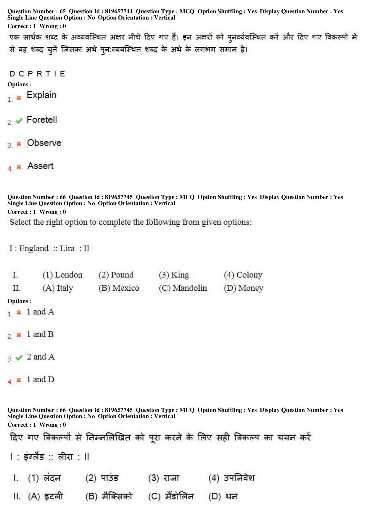 MP CPCT 18th June 2018 English Question Paper Shift 2 - Page 48