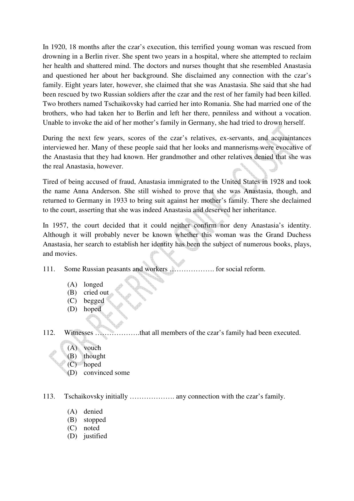 CUSAT CAT 2023 B.VOC Question Paper - Page 27