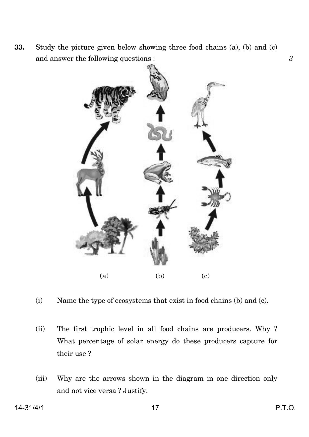 CBSE Class 10 31-4-1 Science 2024 Question Paper - Page 17