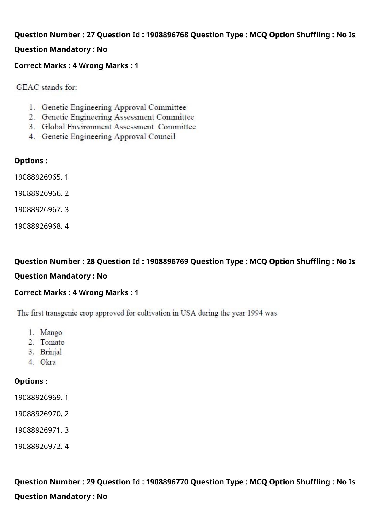 ICAR AIEEA PG 2021 ENTOMOLOGY AND NEMATOLOGY Question Paper - Page 16