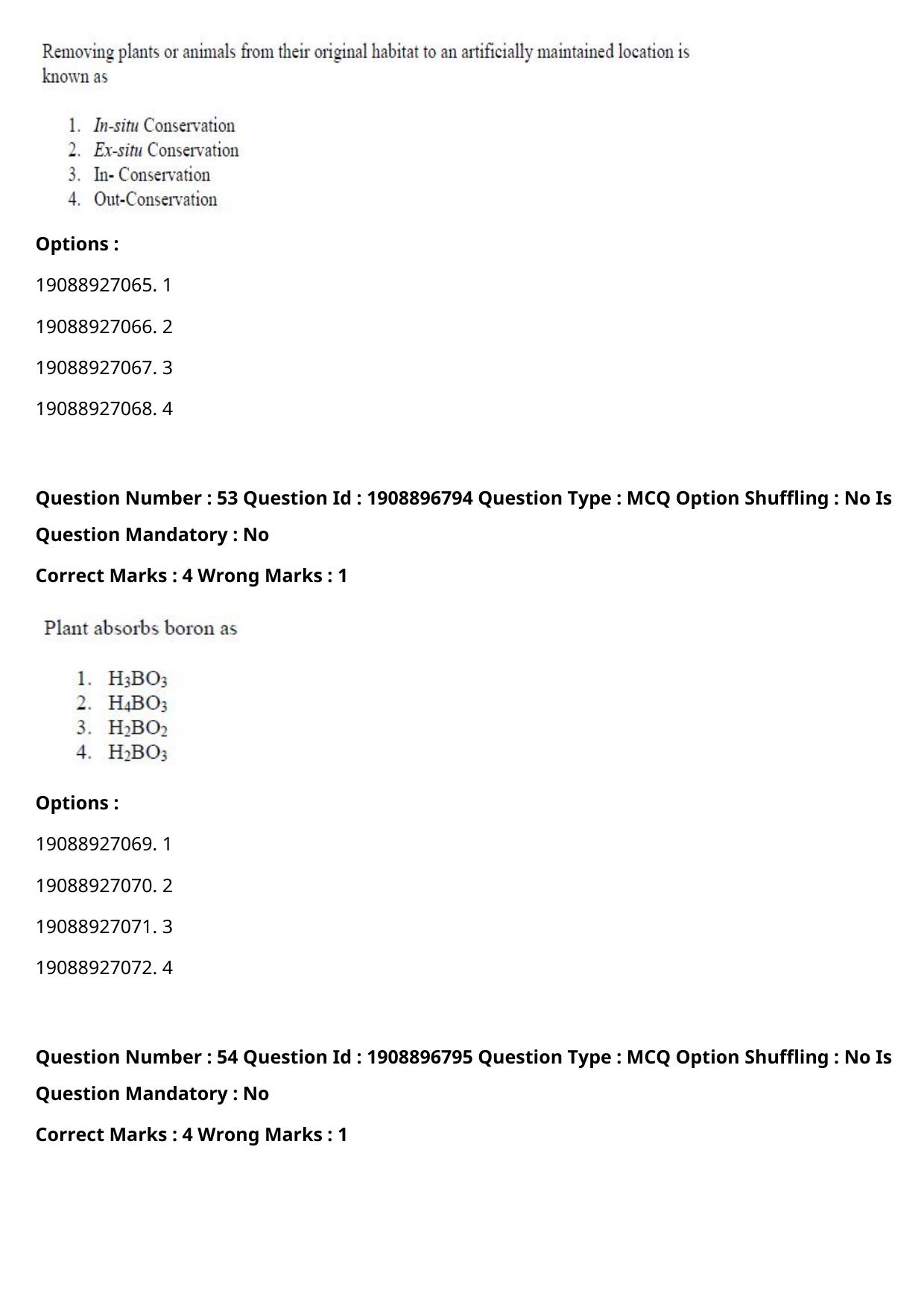 ICAR AIEEA PG 2021 ENTOMOLOGY AND NEMATOLOGY Question Paper - Page 29