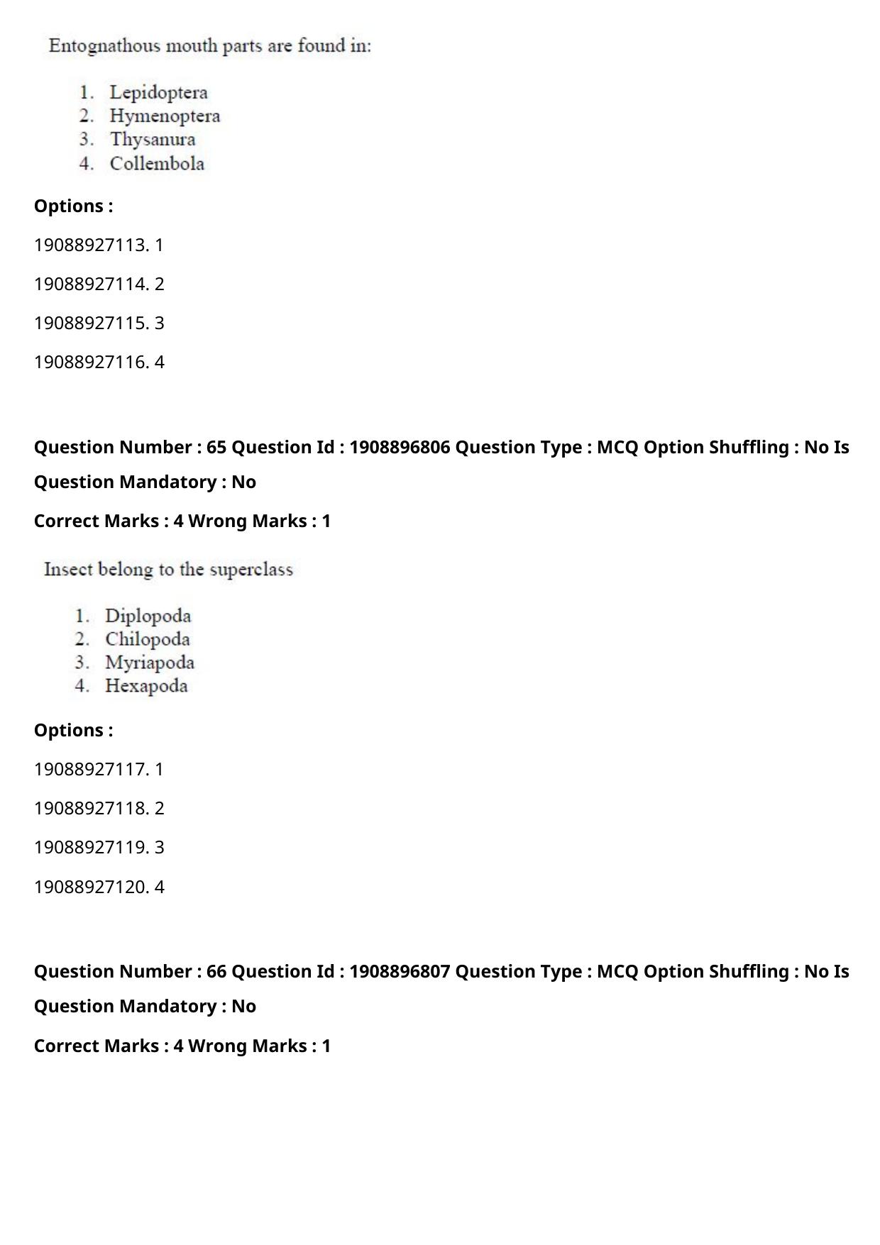 ICAR AIEEA PG 2021 ENTOMOLOGY AND NEMATOLOGY Question Paper - Page 35