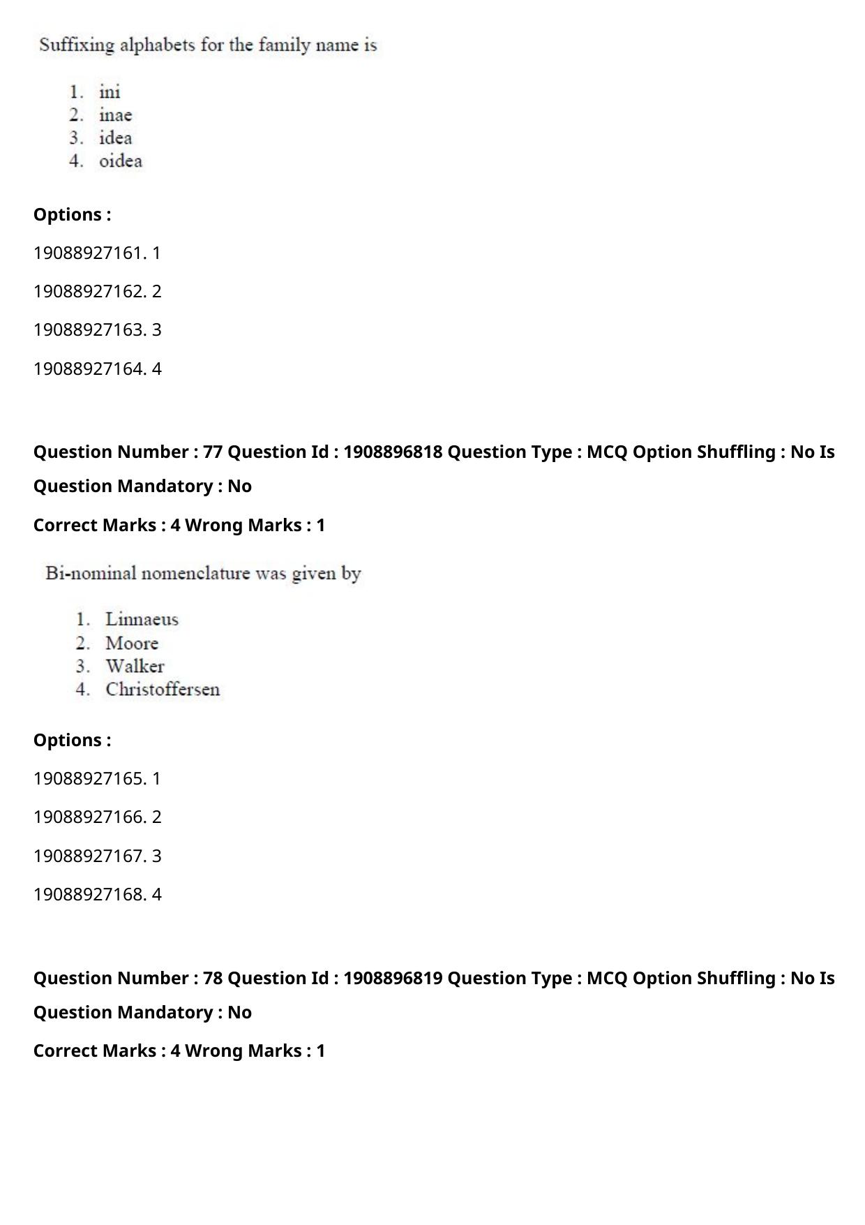 ICAR AIEEA PG 2021 ENTOMOLOGY AND NEMATOLOGY Question Paper - Page 41