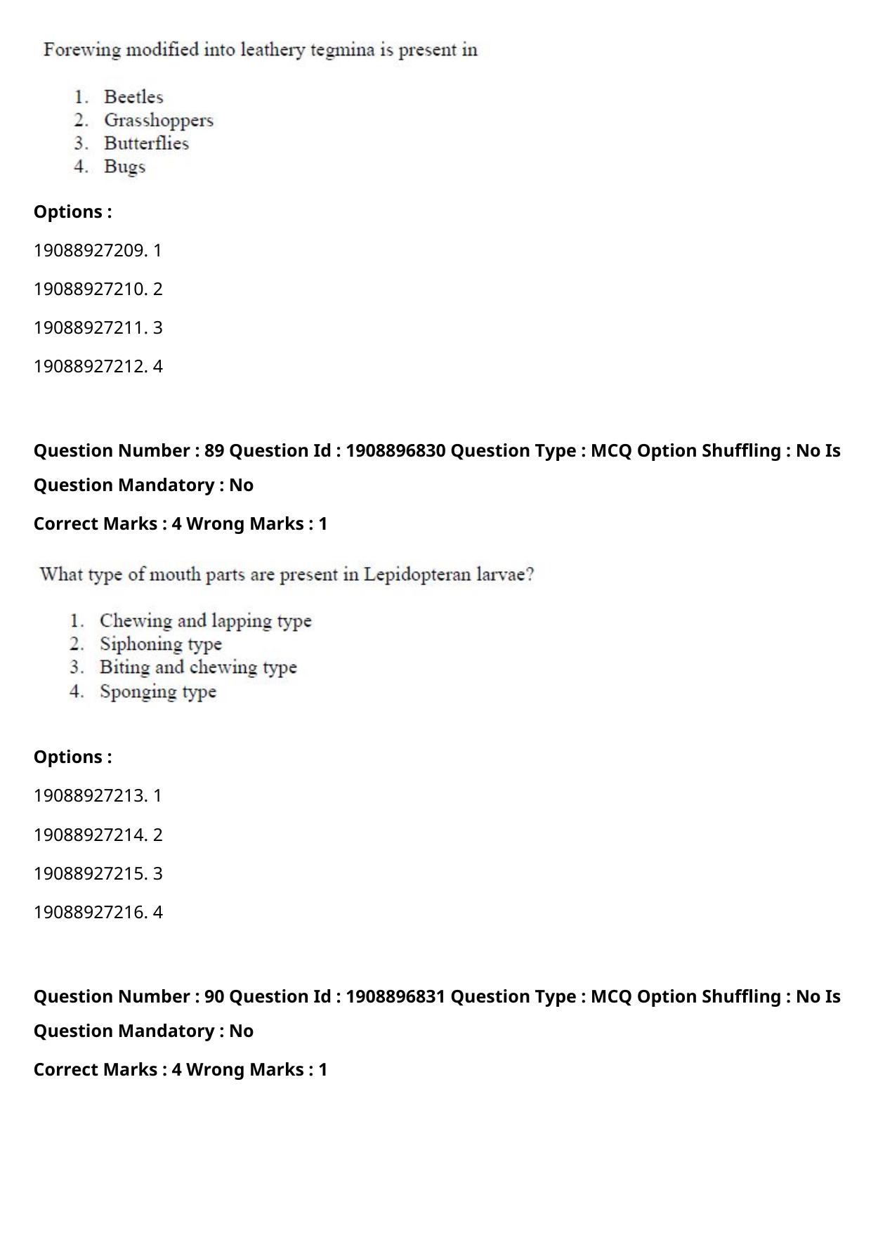 ICAR AIEEA PG 2021 ENTOMOLOGY AND NEMATOLOGY Question Paper - Page 47