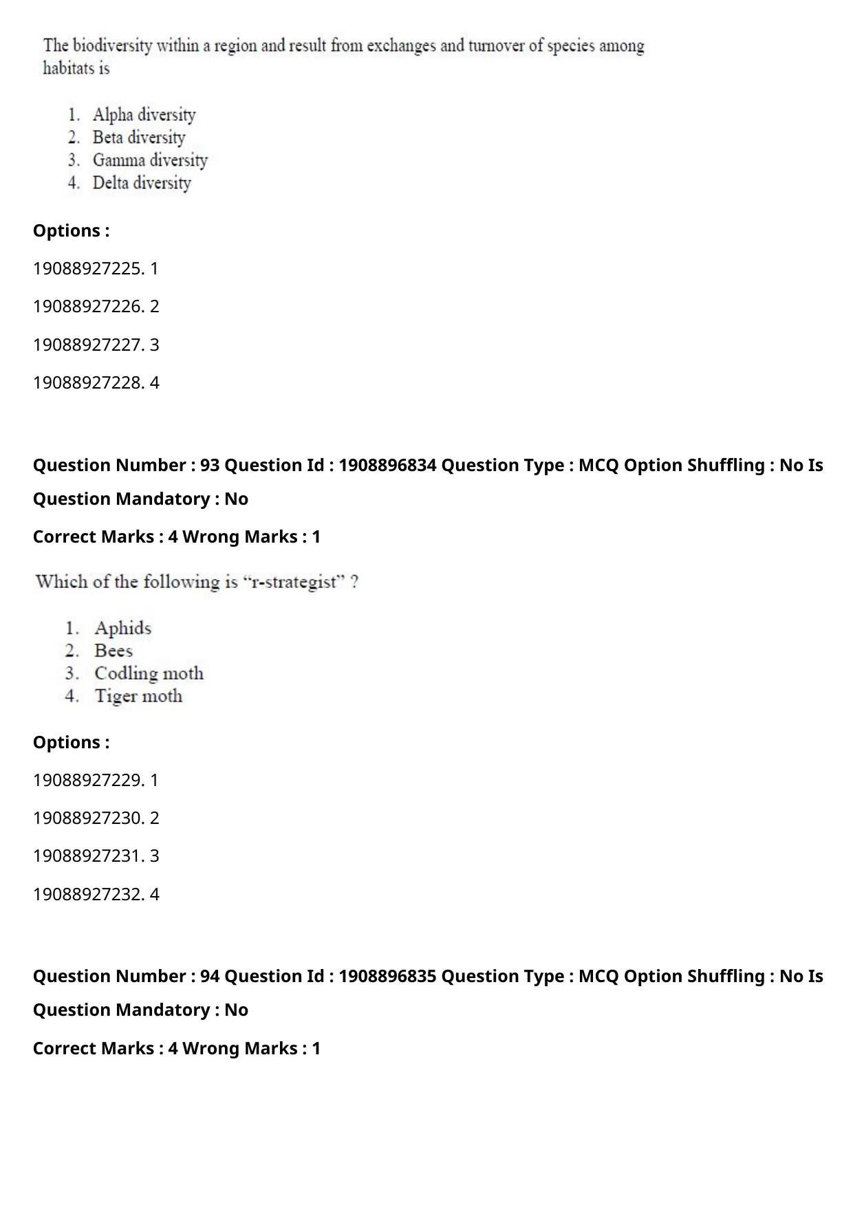 ICAR AIEEA PG 2021 ENTOMOLOGY AND NEMATOLOGY Question Paper - Page 49