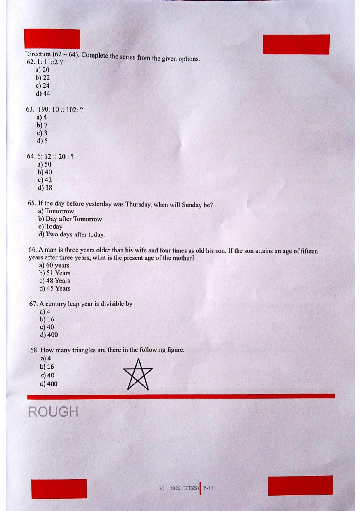 JKSSEE 2022 Class 6  PaperQuestion - Page 11
