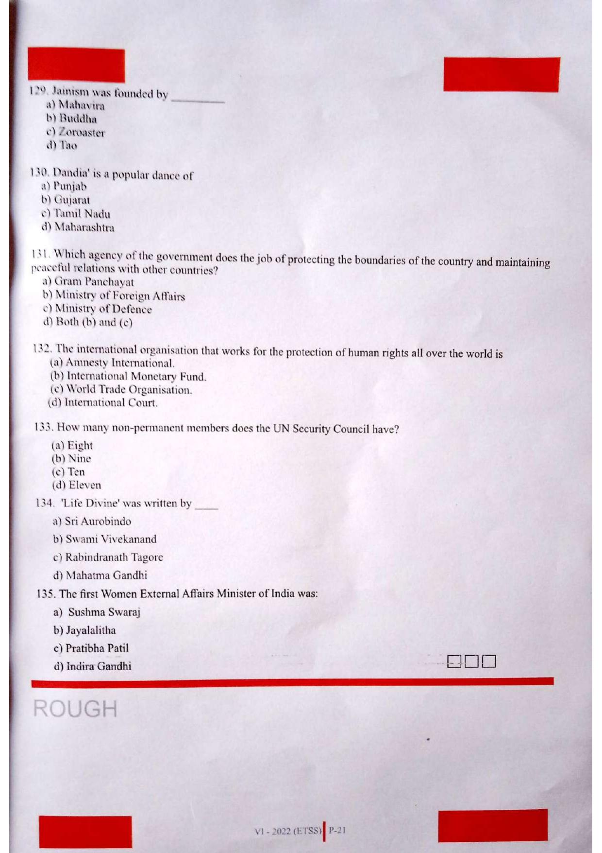 JKSSEE 2022 Class 6  PaperQuestion - Page 21