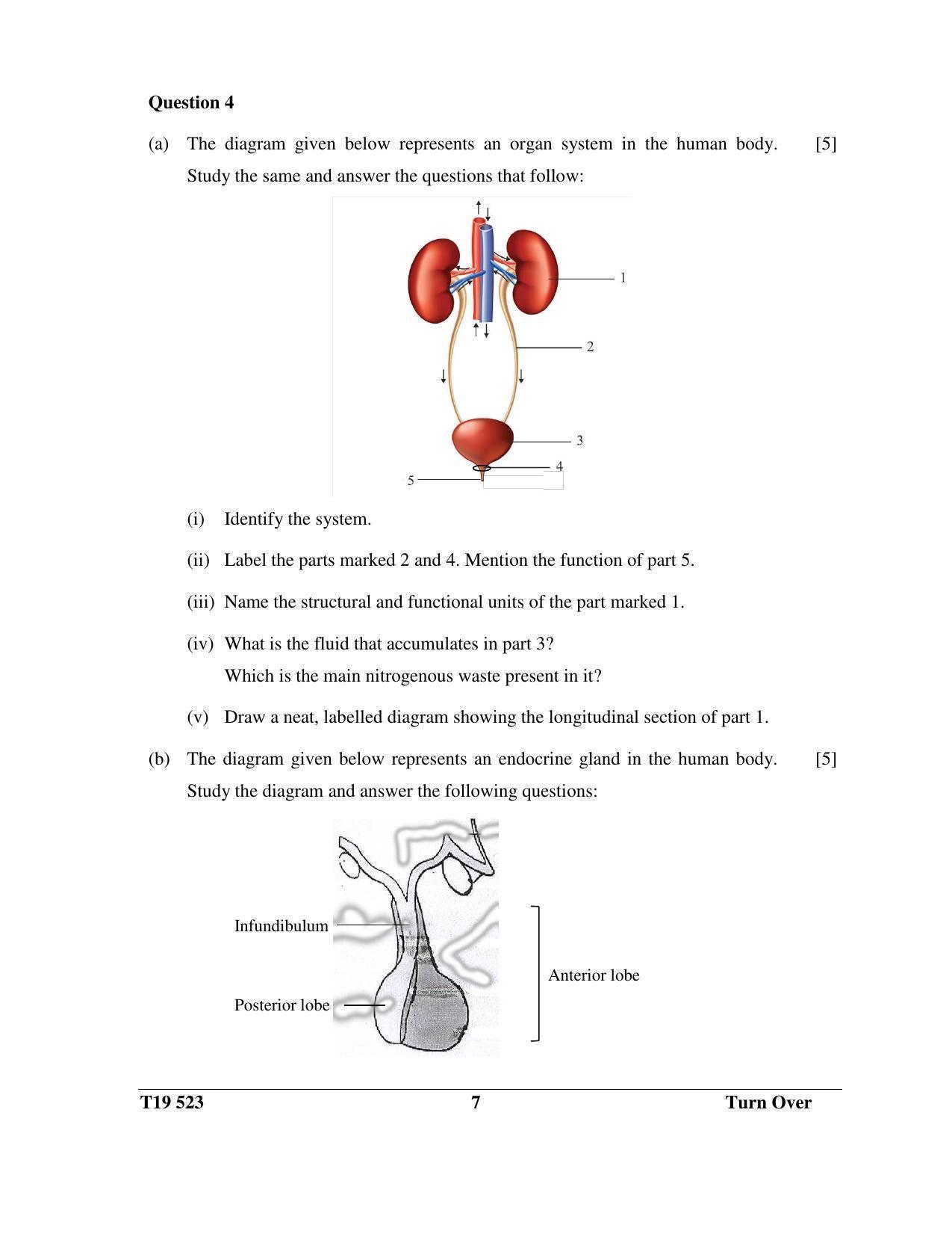 ICSE Class 10 Science Paper 3 (Biology) 2019 Question Paper - Page 7