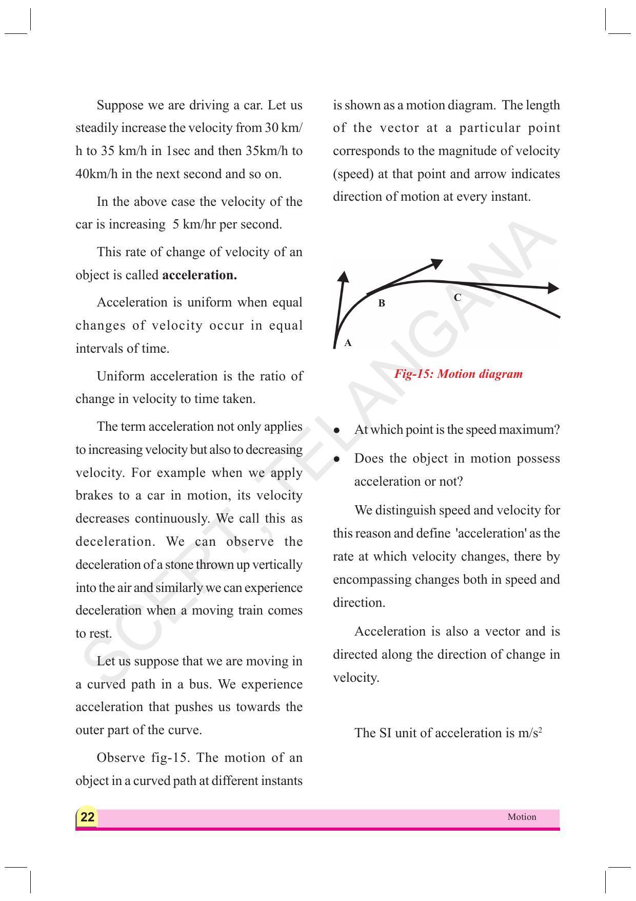 TS SCERT Class 9 Physical Science (English Medium) Text Book - Page 34