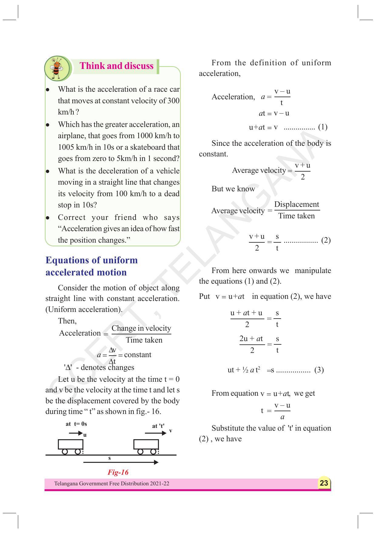 TS SCERT Class 9 Physical Science (English Medium) Text Book - Page 35