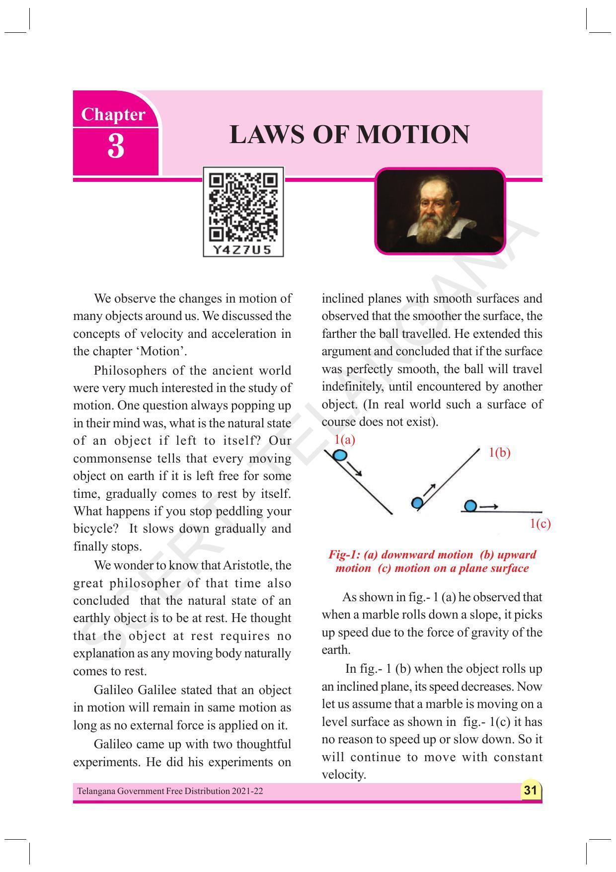 TS SCERT Class 9 Physical Science (English Medium) Text Book - Page 43