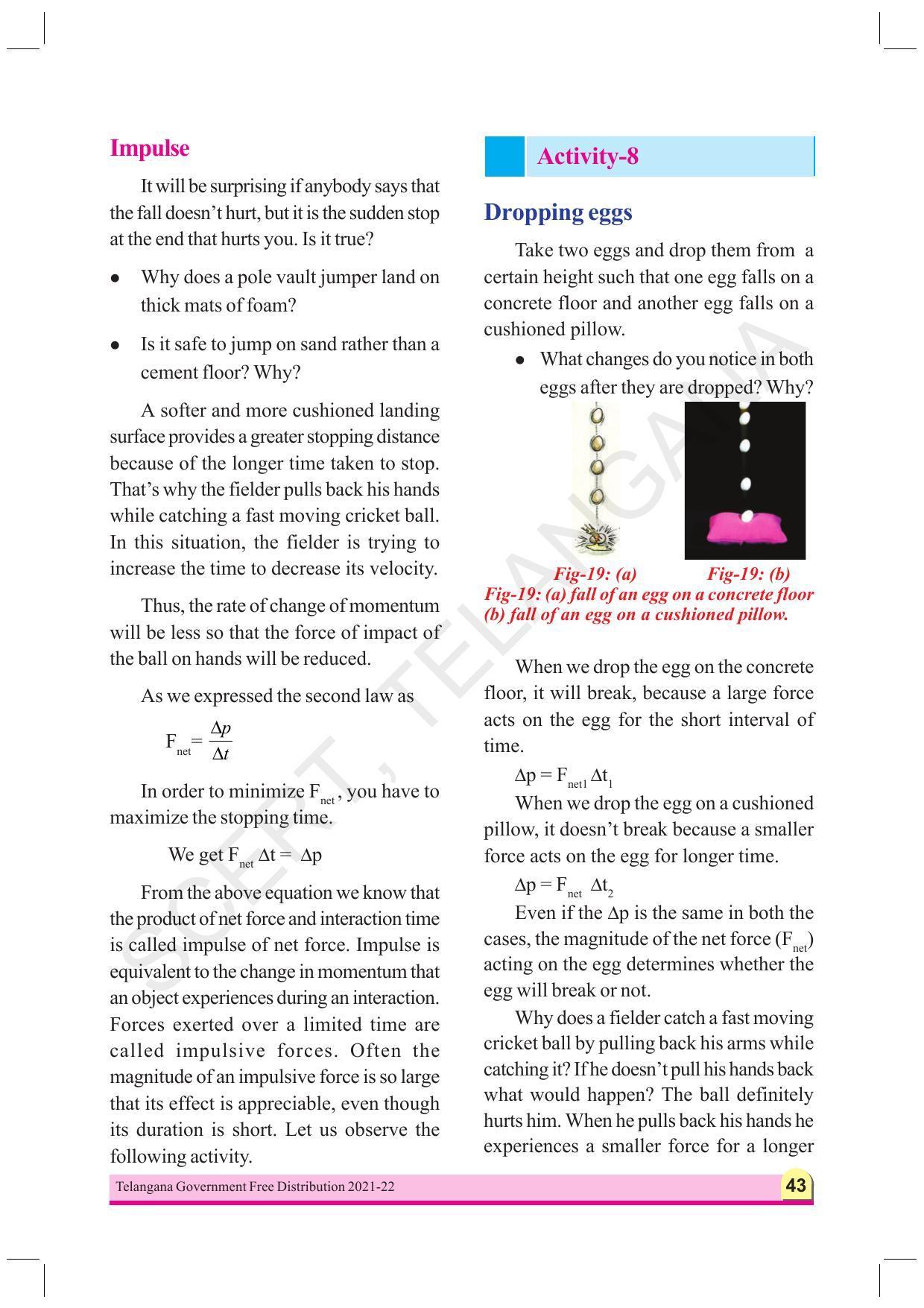 TS SCERT Class 9 Physical Science (English Medium) Text Book - Page 55