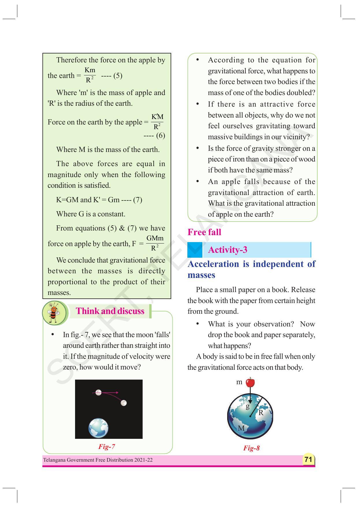 TS SCERT Class 9 Physical Science (English Medium) Text Book - Page 83