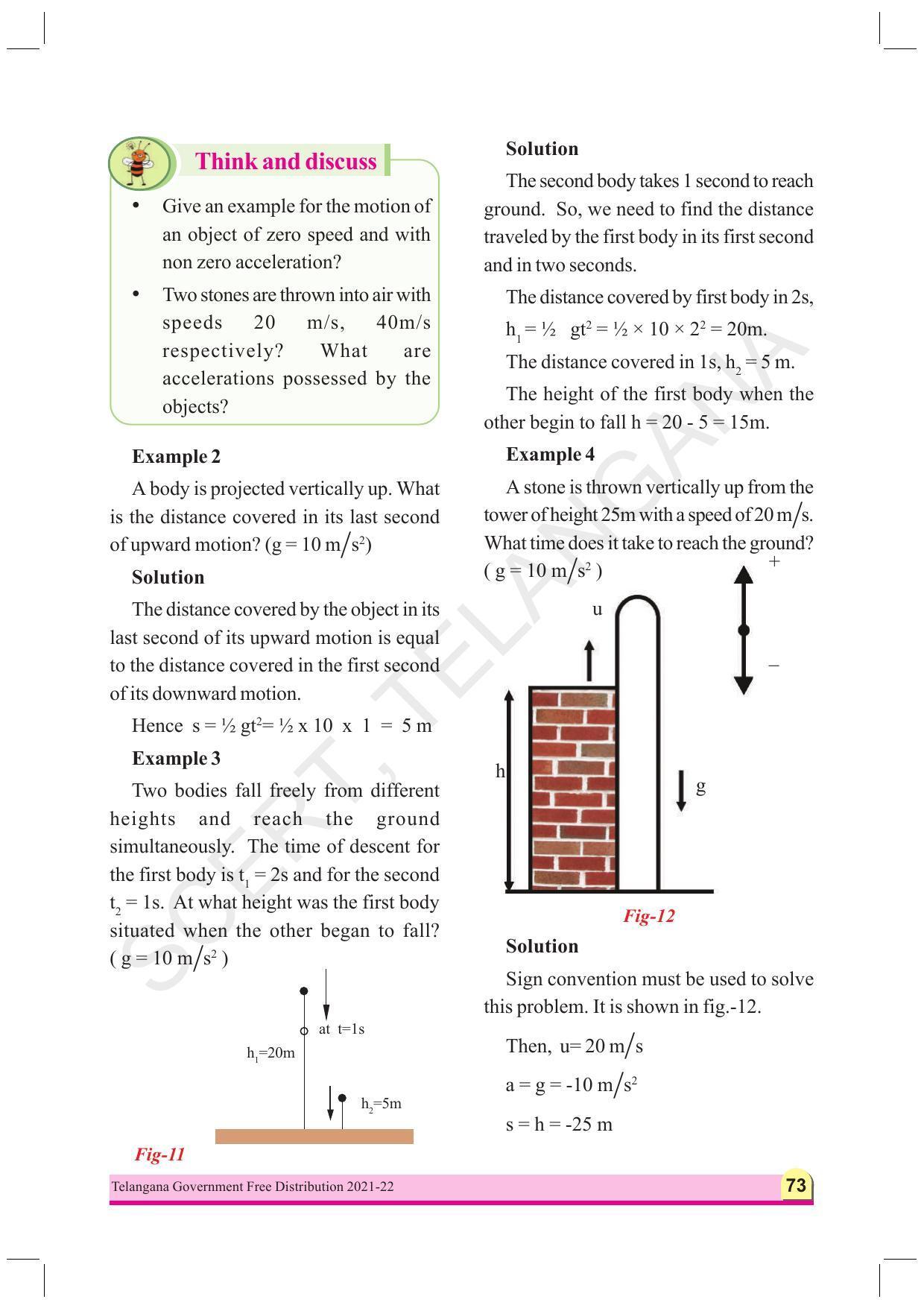 TS SCERT Class 9 Physical Science (English Medium) Text Book - Page 85