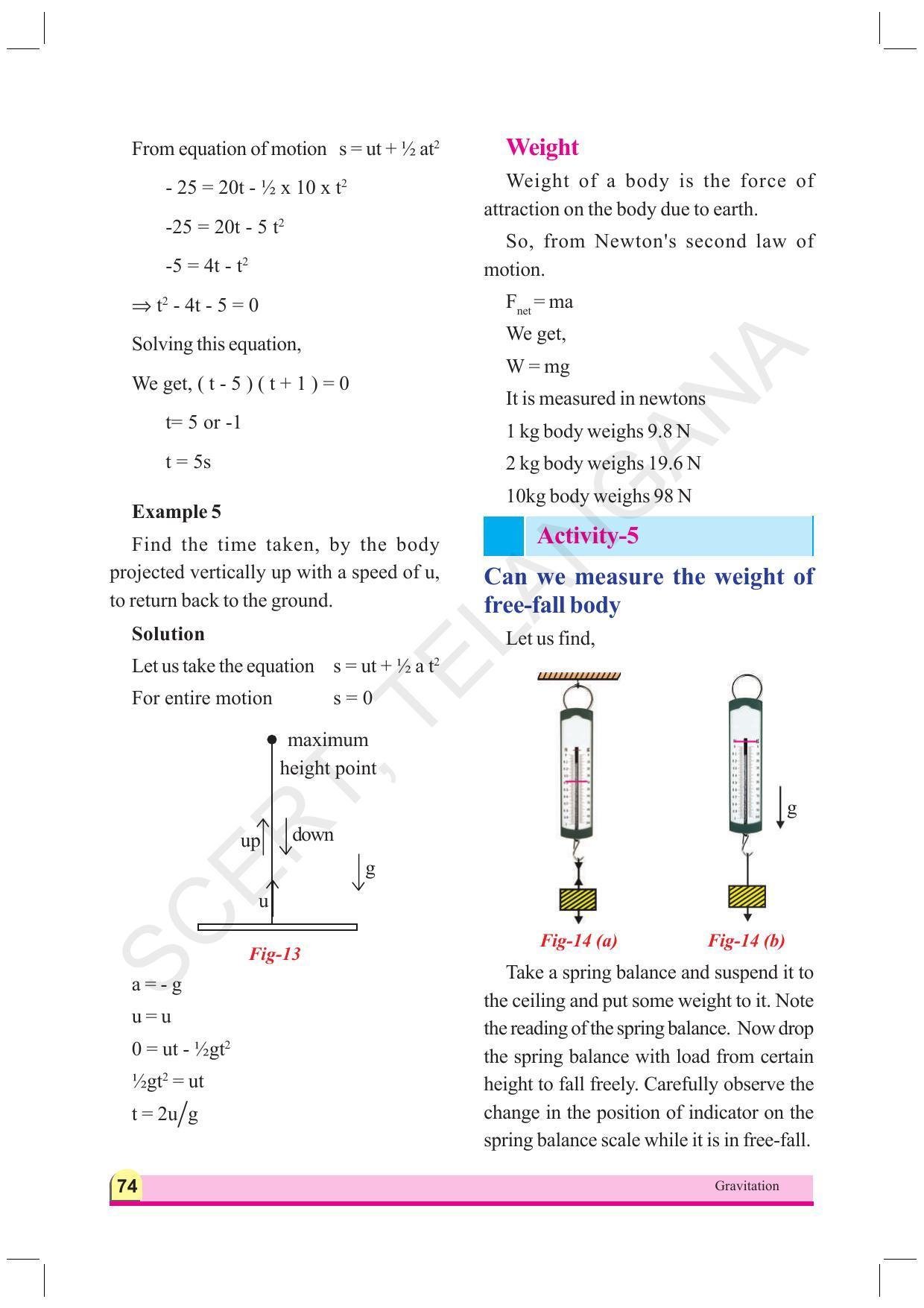 TS SCERT Class 9 Physical Science (English Medium) Text Book - Page 86