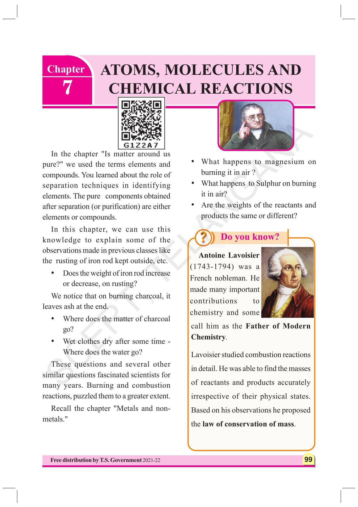 TS SCERT Class 9 Physical Science (English Medium) Text Book - Page 111