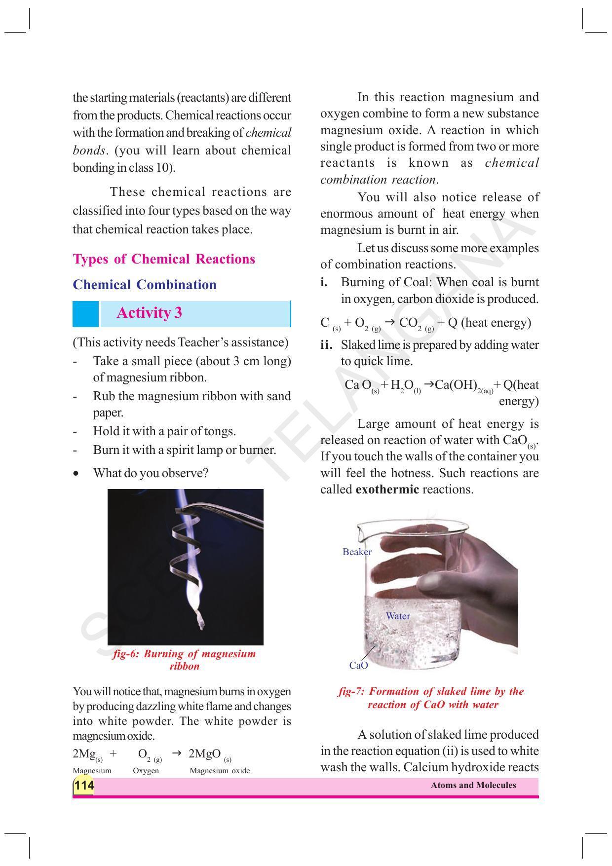 TS SCERT Class 9 Physical Science (English Medium) Text Book - Page 126