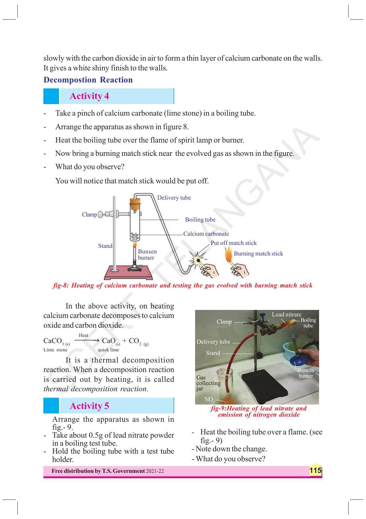 TS SCERT Class 9 Physical Science (English Medium) Text Book - Page 127