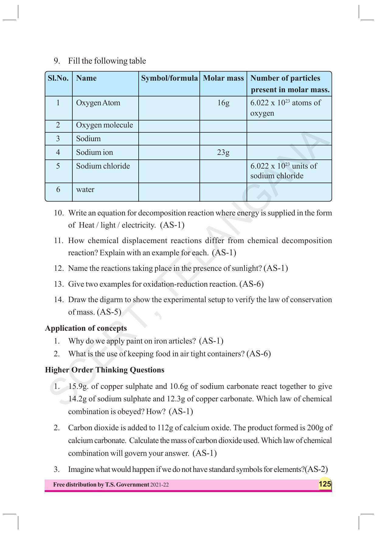 TS SCERT Class 9 Physical Science (English Medium) Text Book - Page 137