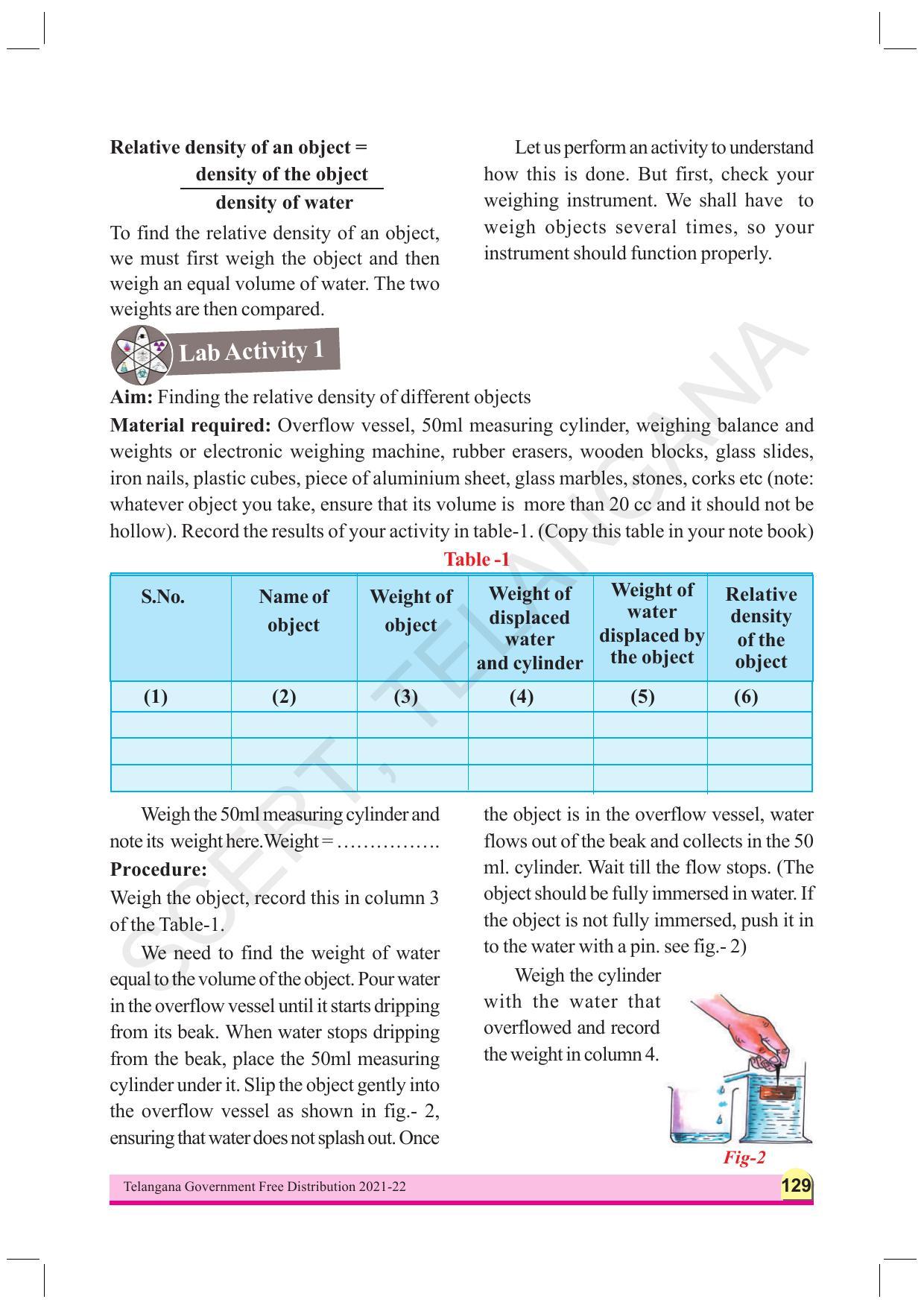TS SCERT Class 9 Physical Science (English Medium) Text Book - Page 141