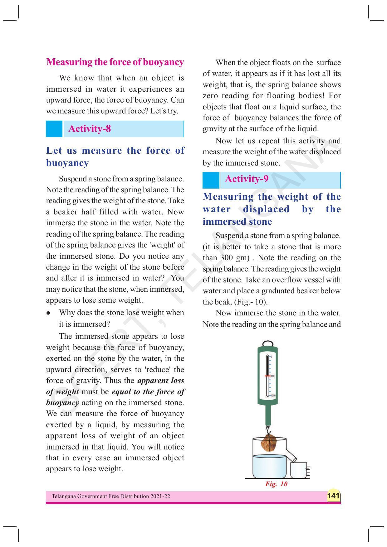 TS SCERT Class 9 Physical Science (English Medium) Text Book - Page 153
