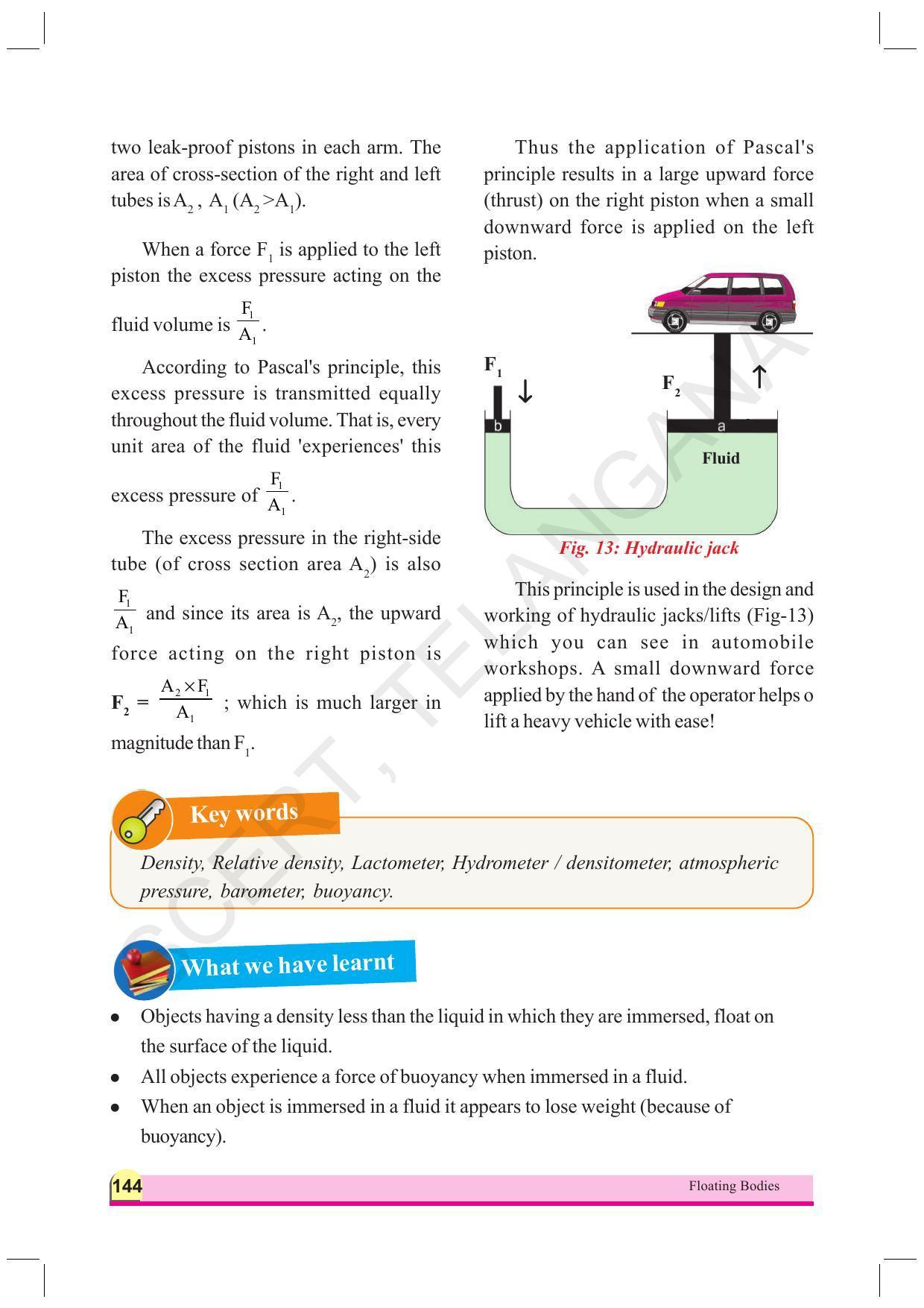 TS SCERT Class 9 Physical Science (English Medium) Text Book - Page 156