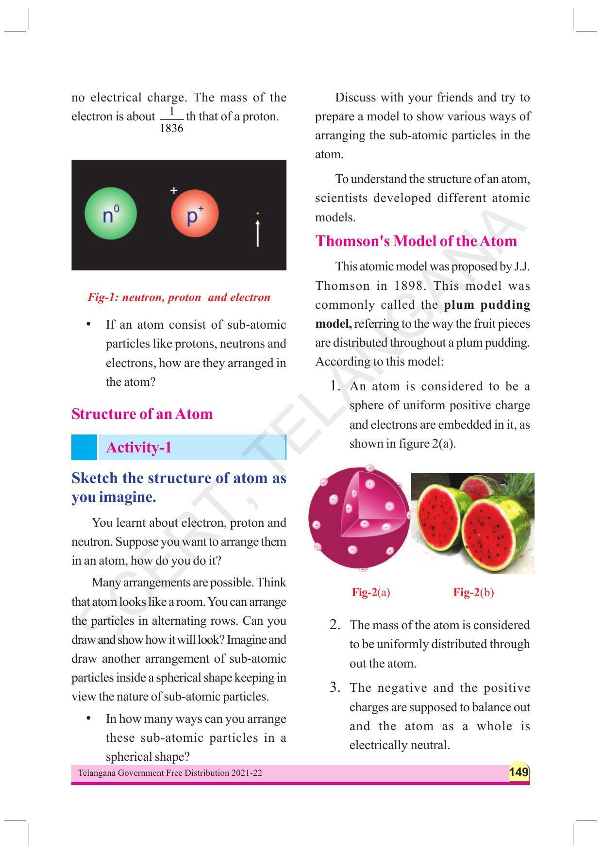 TS SCERT Class 9 Physical Science (English Medium) Text Book - Page 161
