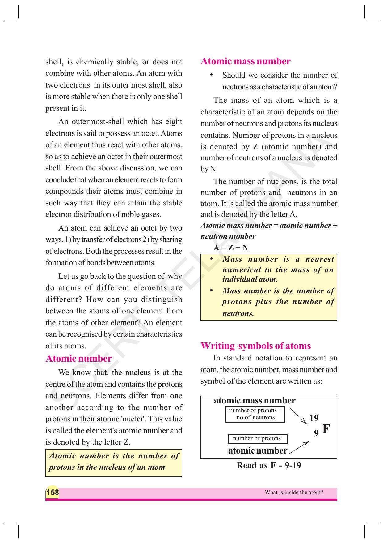 TS SCERT Class 9 Physical Science (English Medium) Text Book - Page 170