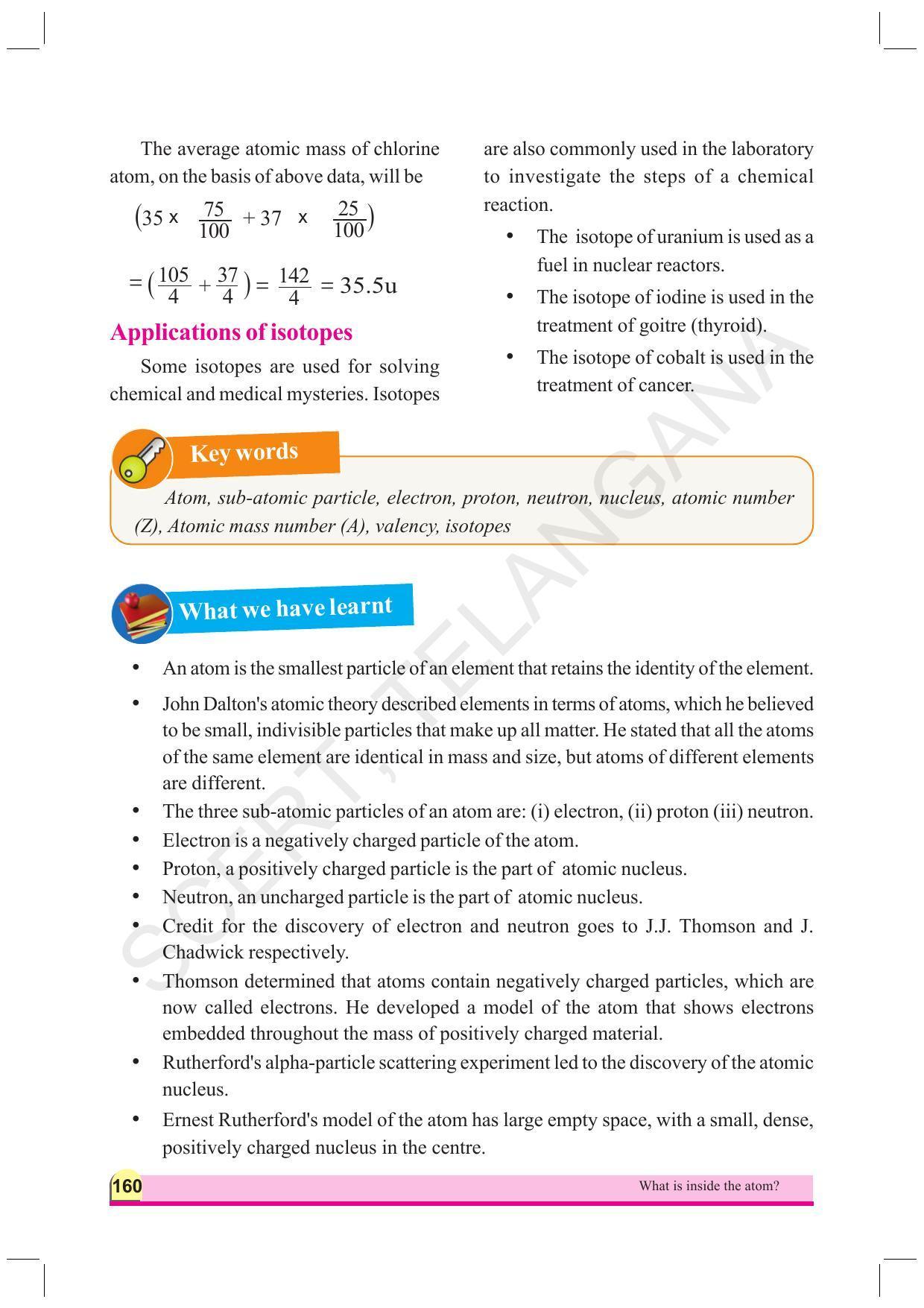 TS SCERT Class 9 Physical Science (English Medium) Text Book - Page 172