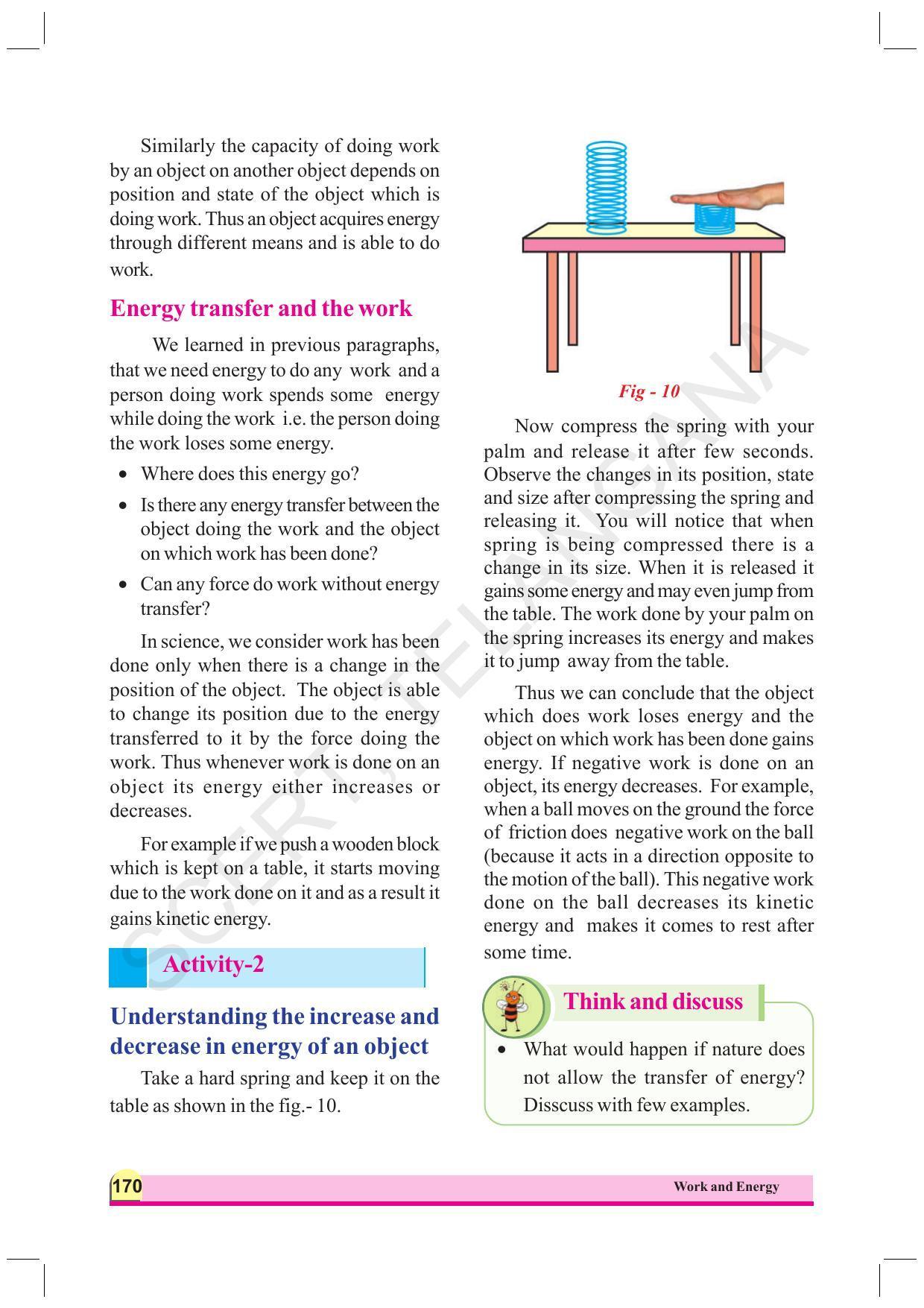 TS SCERT Class 9 Physical Science (English Medium) Text Book - Page 182