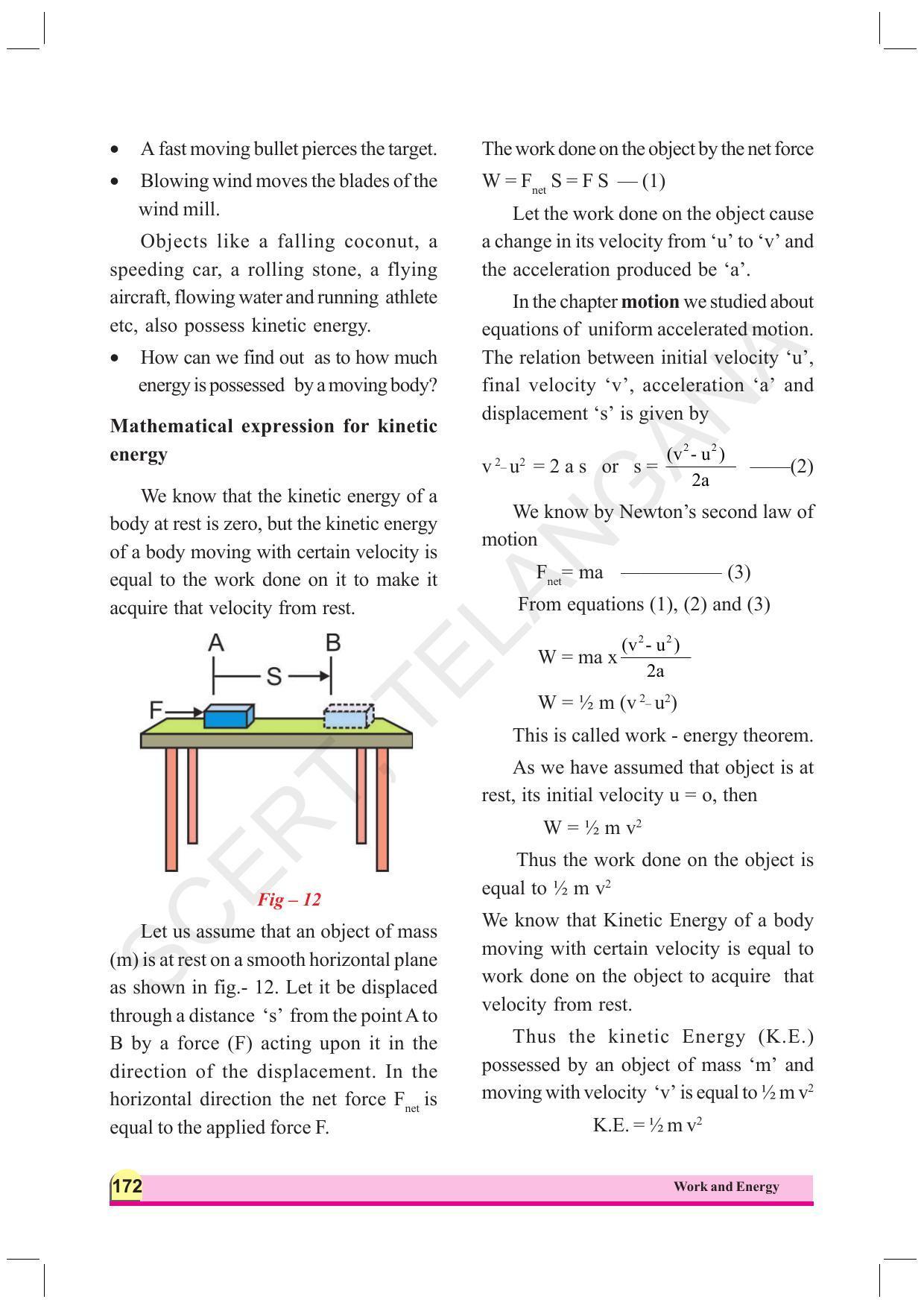 TS SCERT Class 9 Physical Science (English Medium) Text Book - Page 184