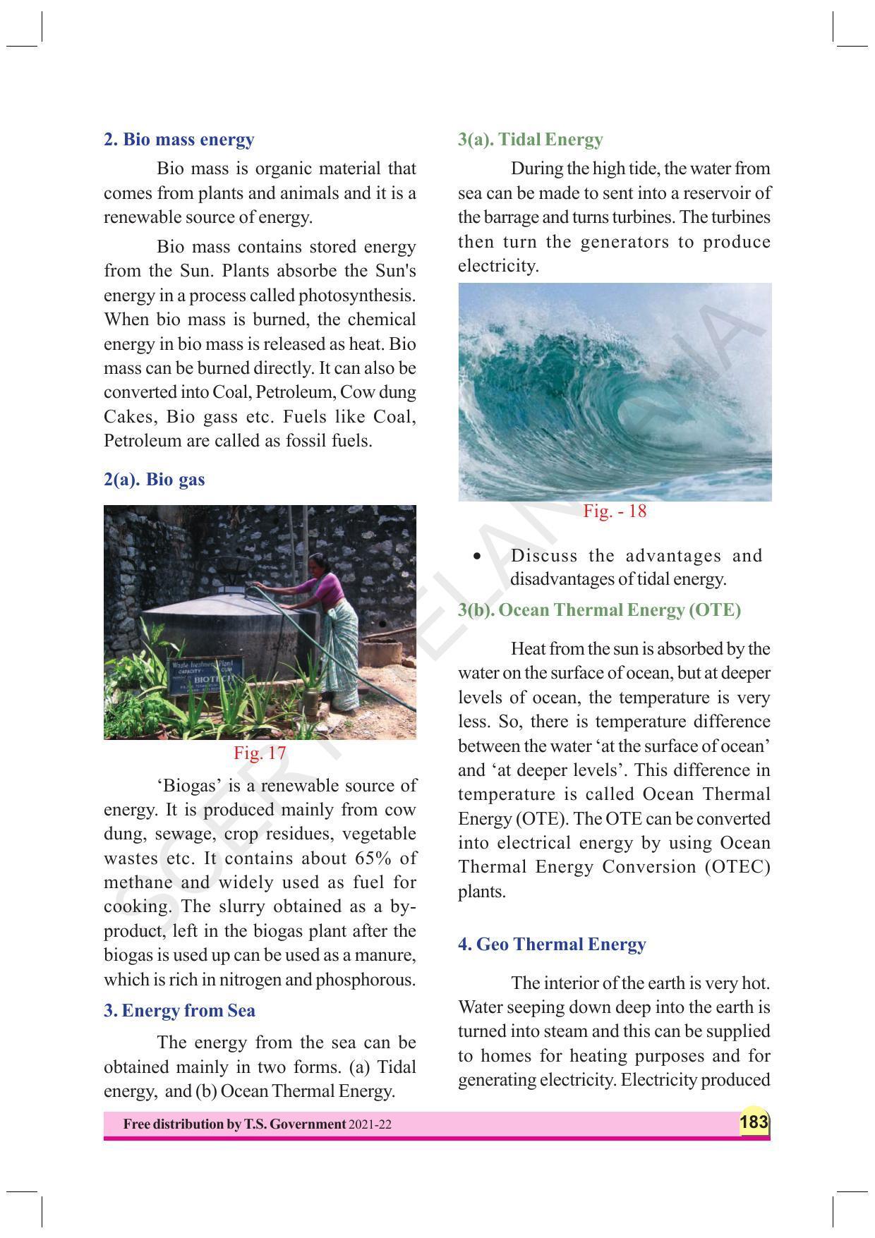 TS SCERT Class 9 Physical Science (English Medium) Text Book - Page 195