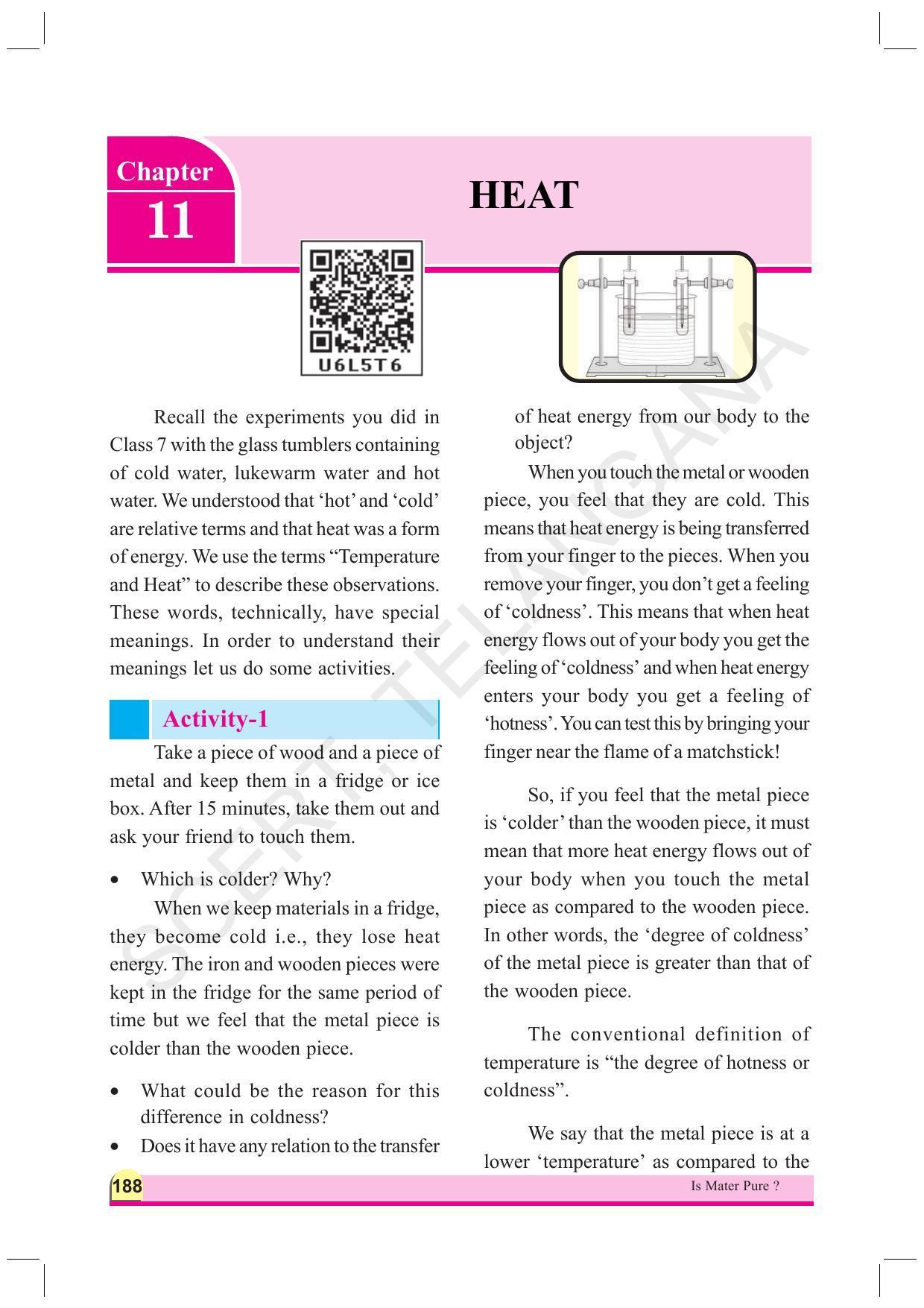 TS SCERT Class 9 Physical Science (English Medium) Text Book - Page 200