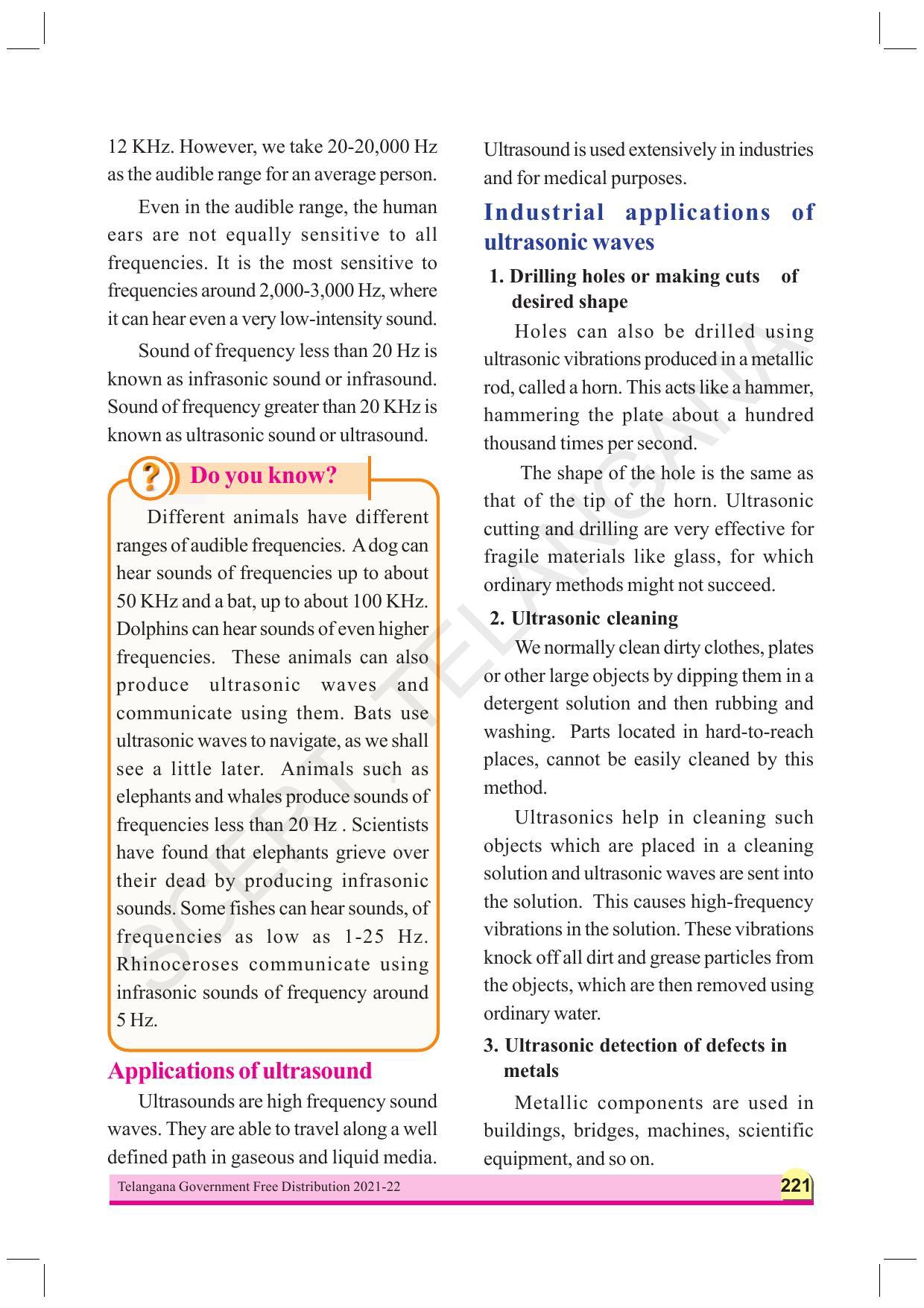 TS SCERT Class 9 Physical Science (English Medium) Text Book - Page 233