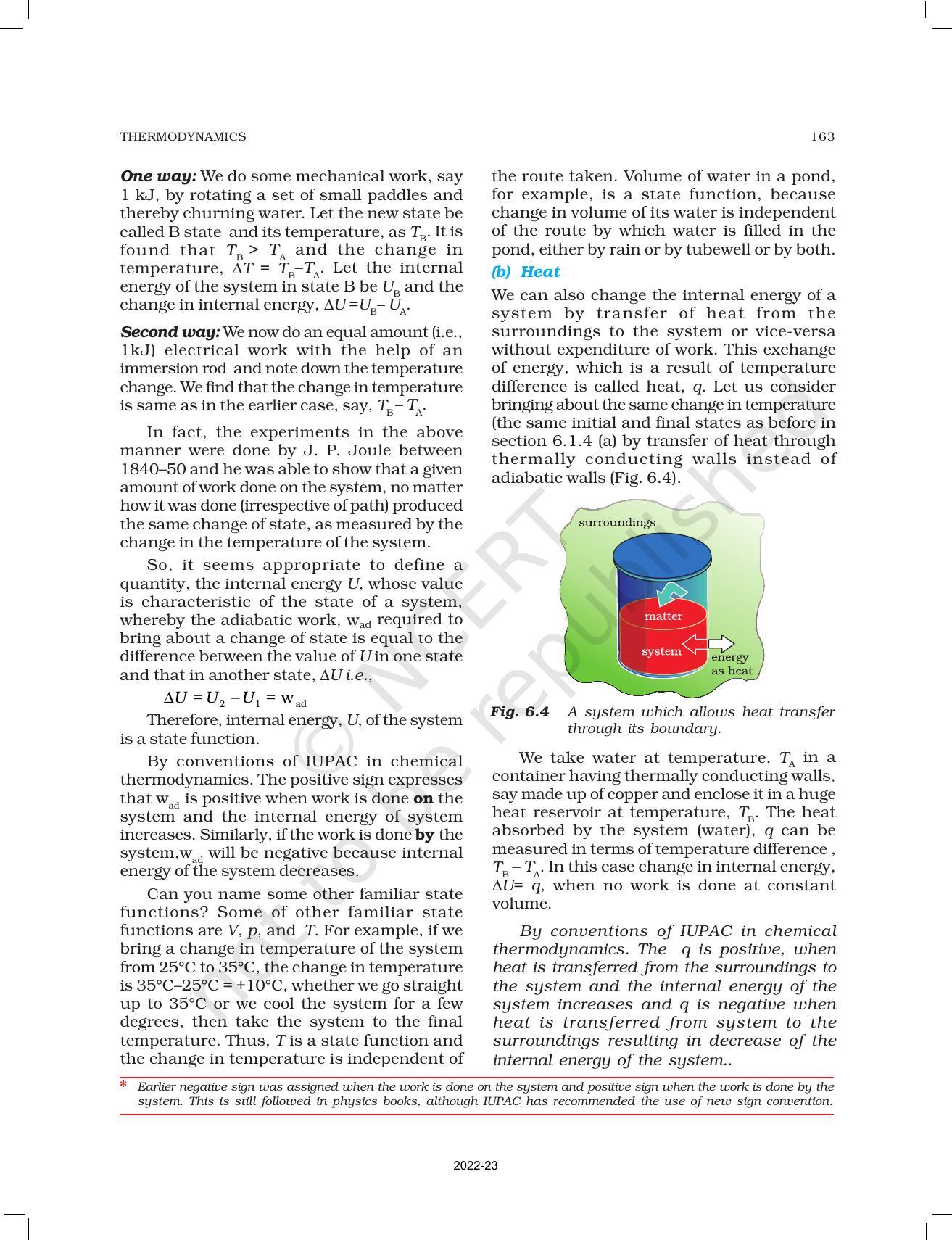NCERT Book for Class 11 Chemistry Chapter 6 Thermodynamics - Page 4