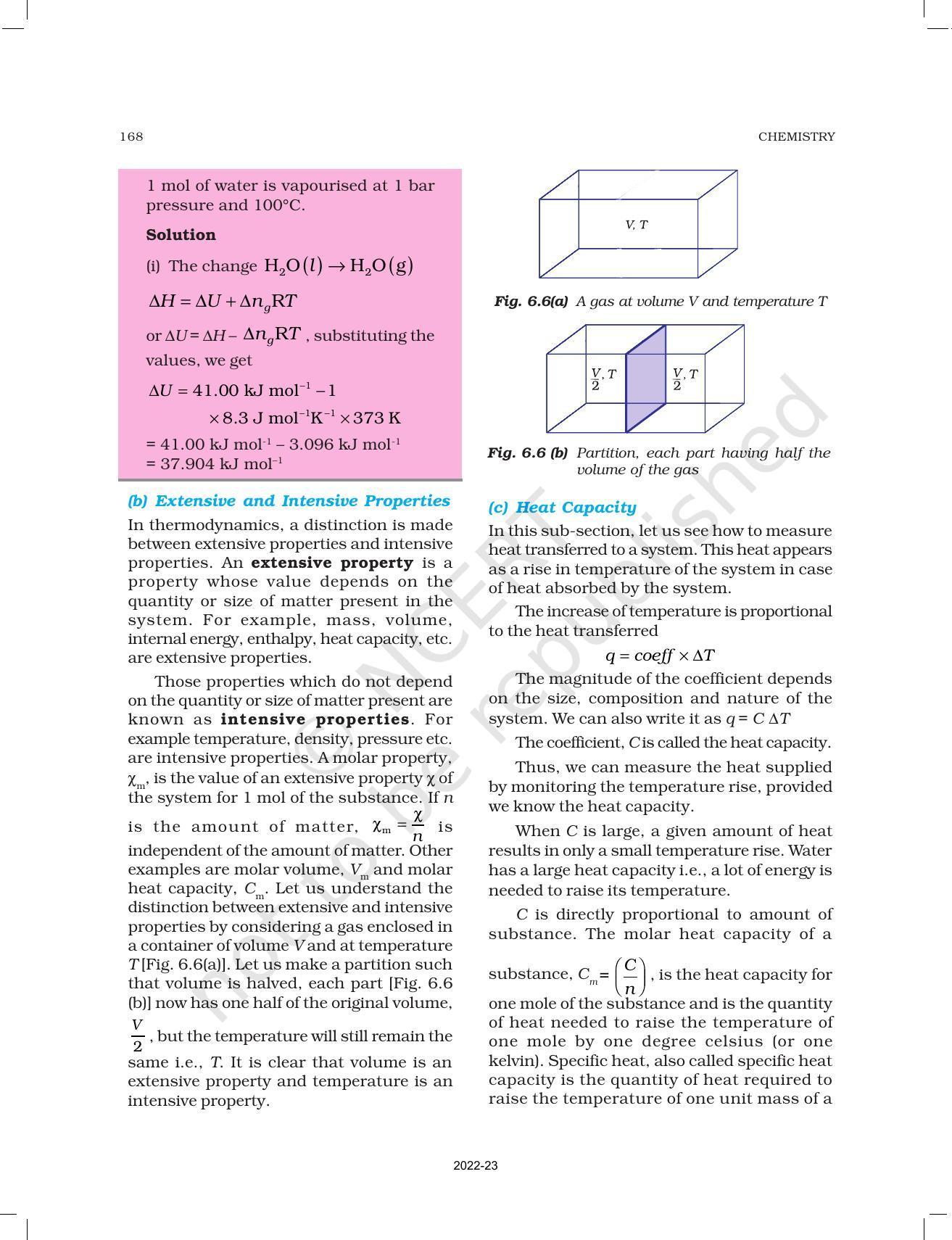NCERT Book for Class 11 Chemistry Chapter 6 Thermodynamics - Page 9