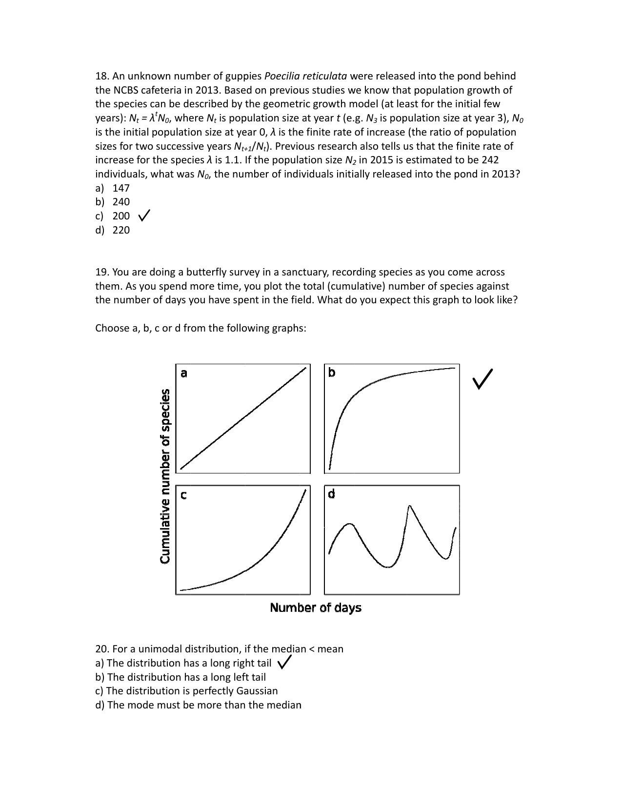 JGEEBILS Wildlife Biology & Conservation Question Paper 2016 - Page 5