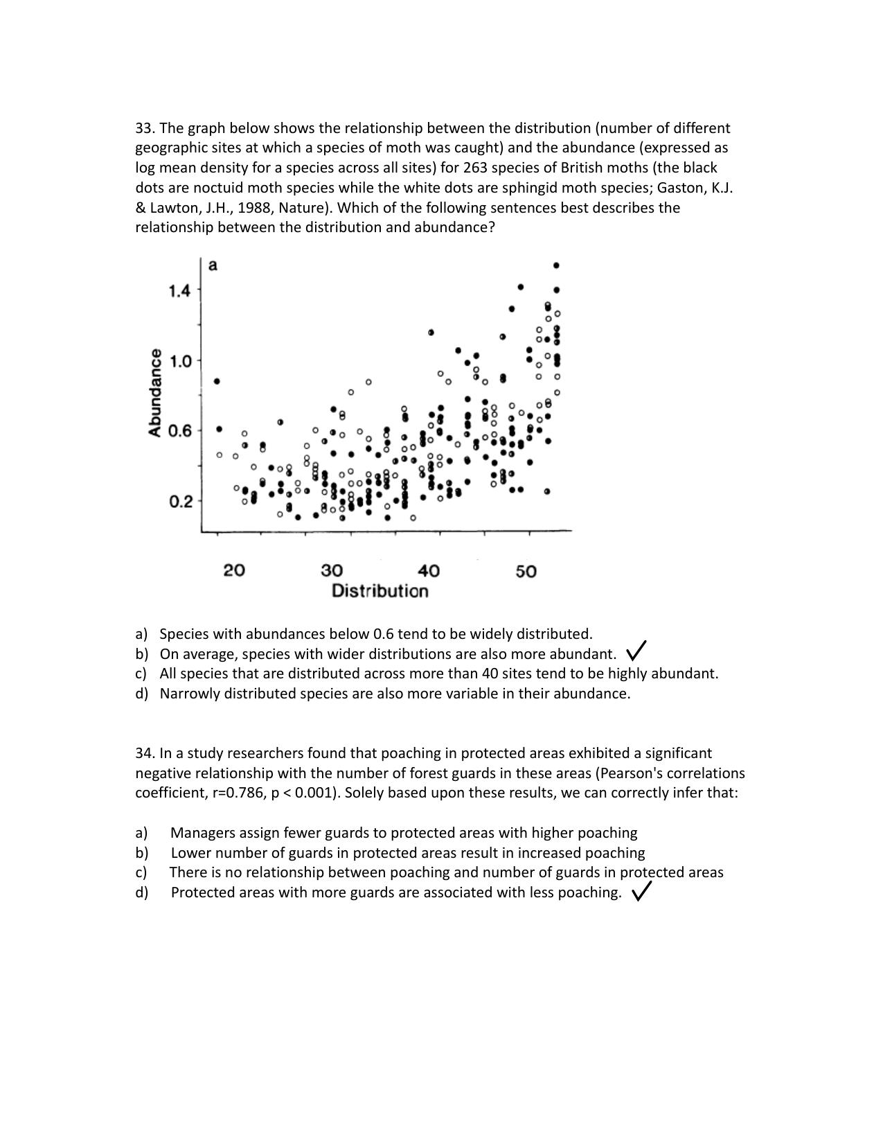 JGEEBILS Wildlife Biology & Conservation Question Paper 2016 - Page 12