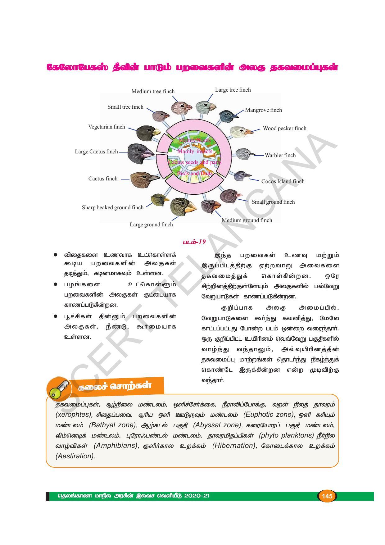 TS SCERT Class 9 Biological Science (Tamil Medium) Text Book - Page 157