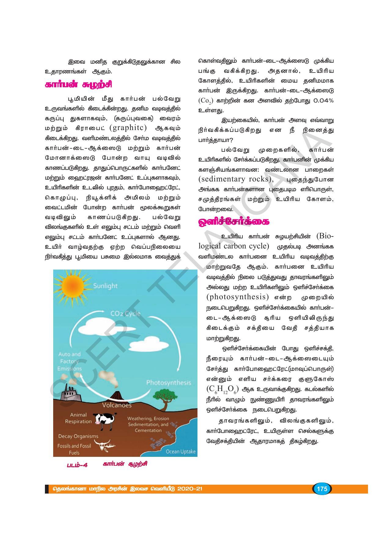 TS SCERT Class 9 Biological Science (Tamil Medium) Text Book - Page 187