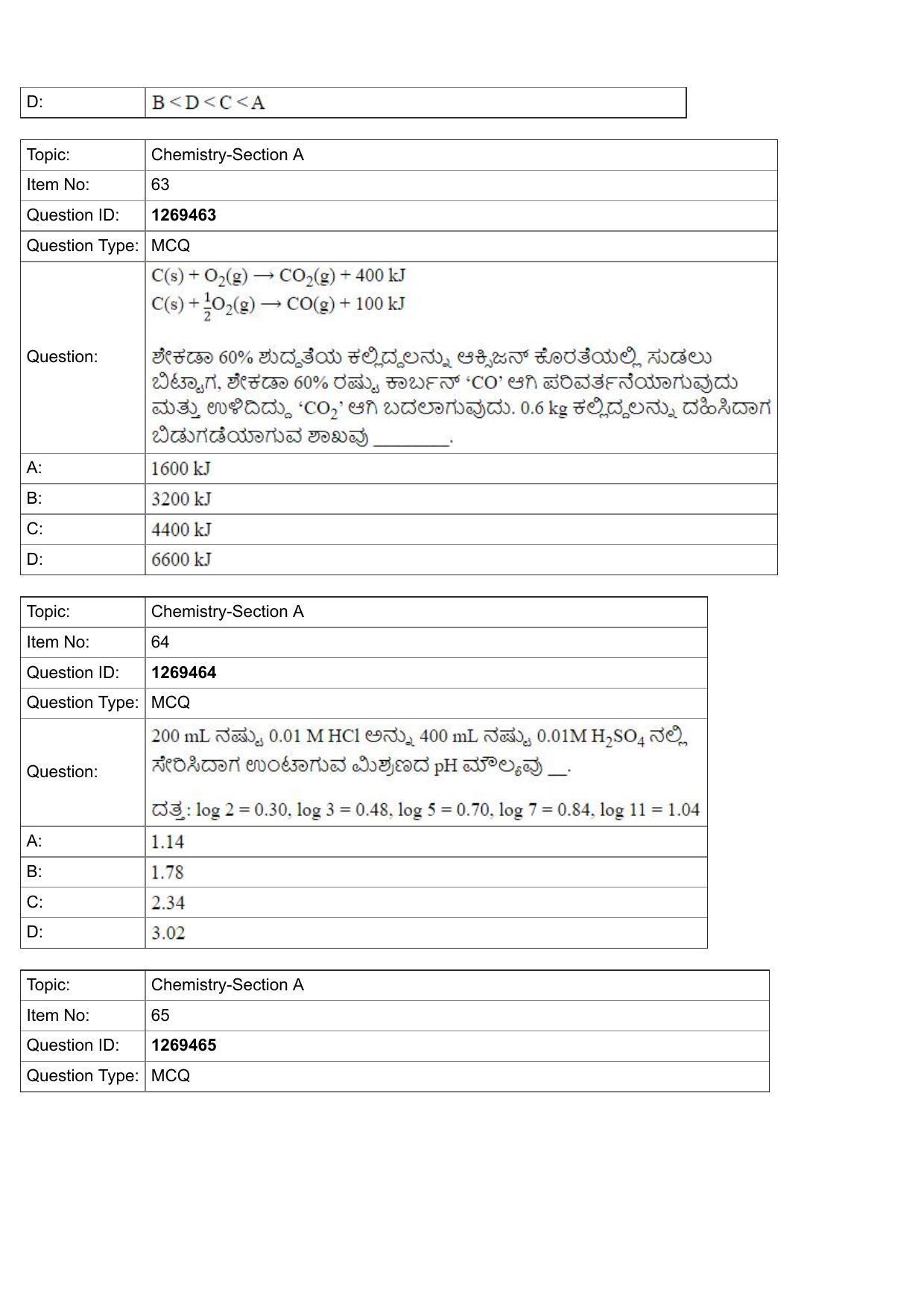 JEE Mains 2022: BTech Kannada (Shift 2) 29-07-2022 Question Paper - Page 23
