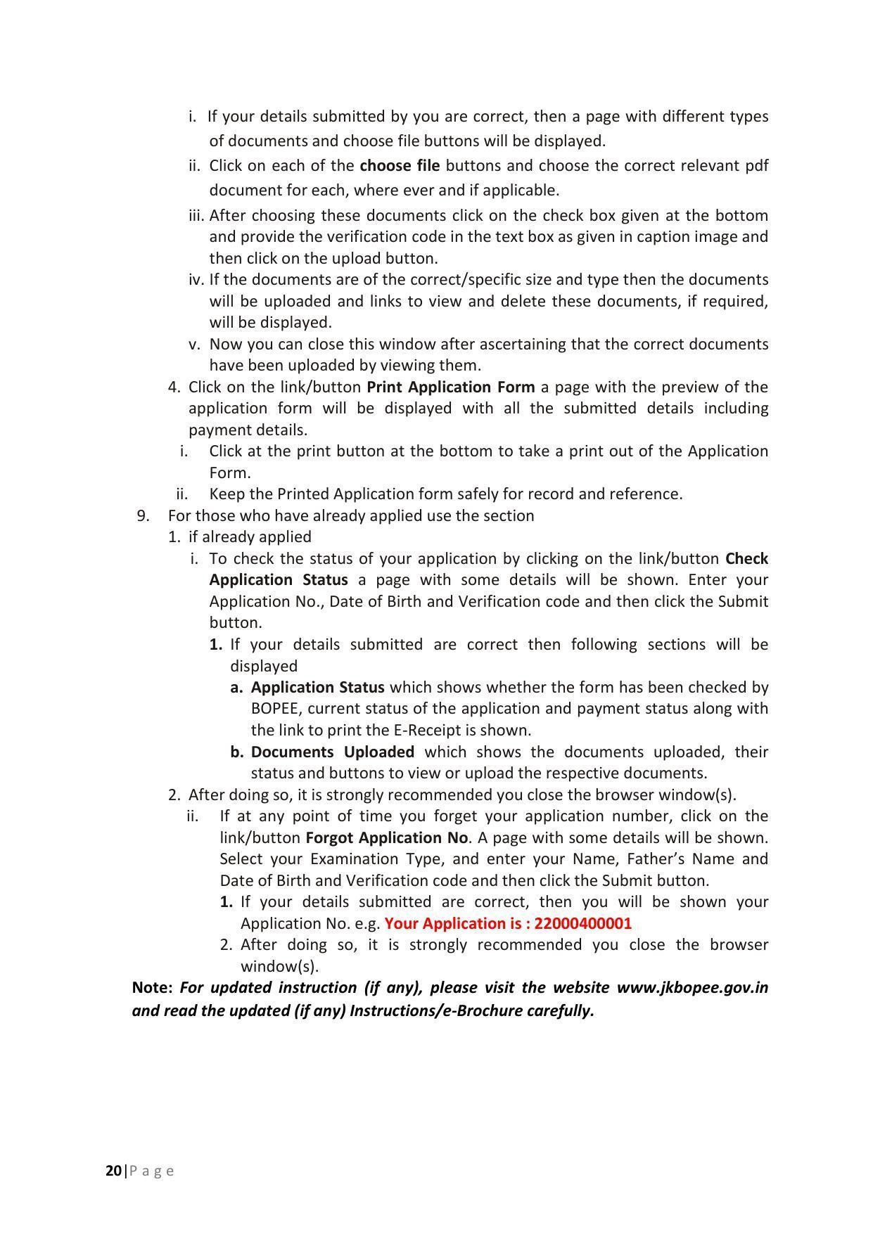 JKBOPEE B.Sc Nursing Syllabus - Page 20
