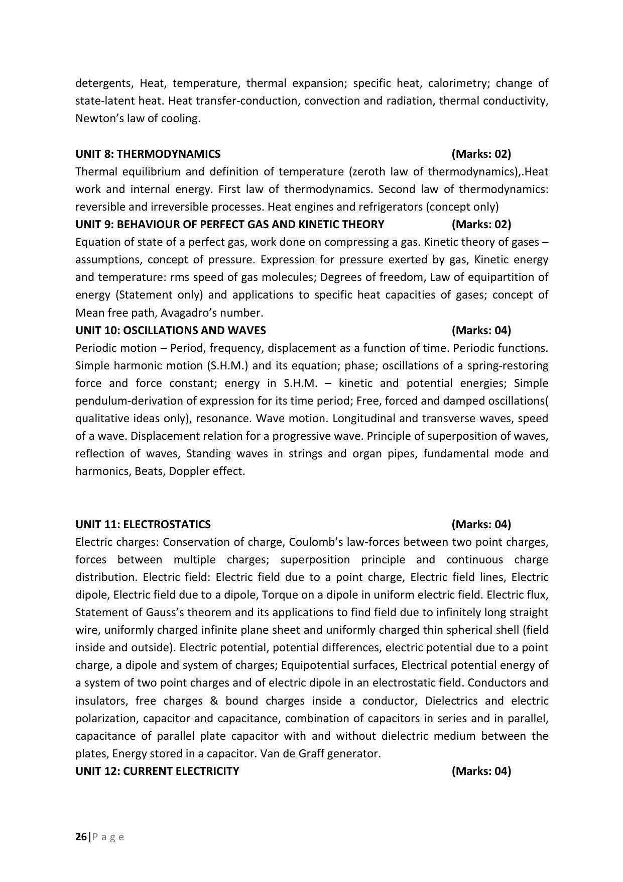 JKBOPEE B.Sc Nursing Syllabus - Page 26