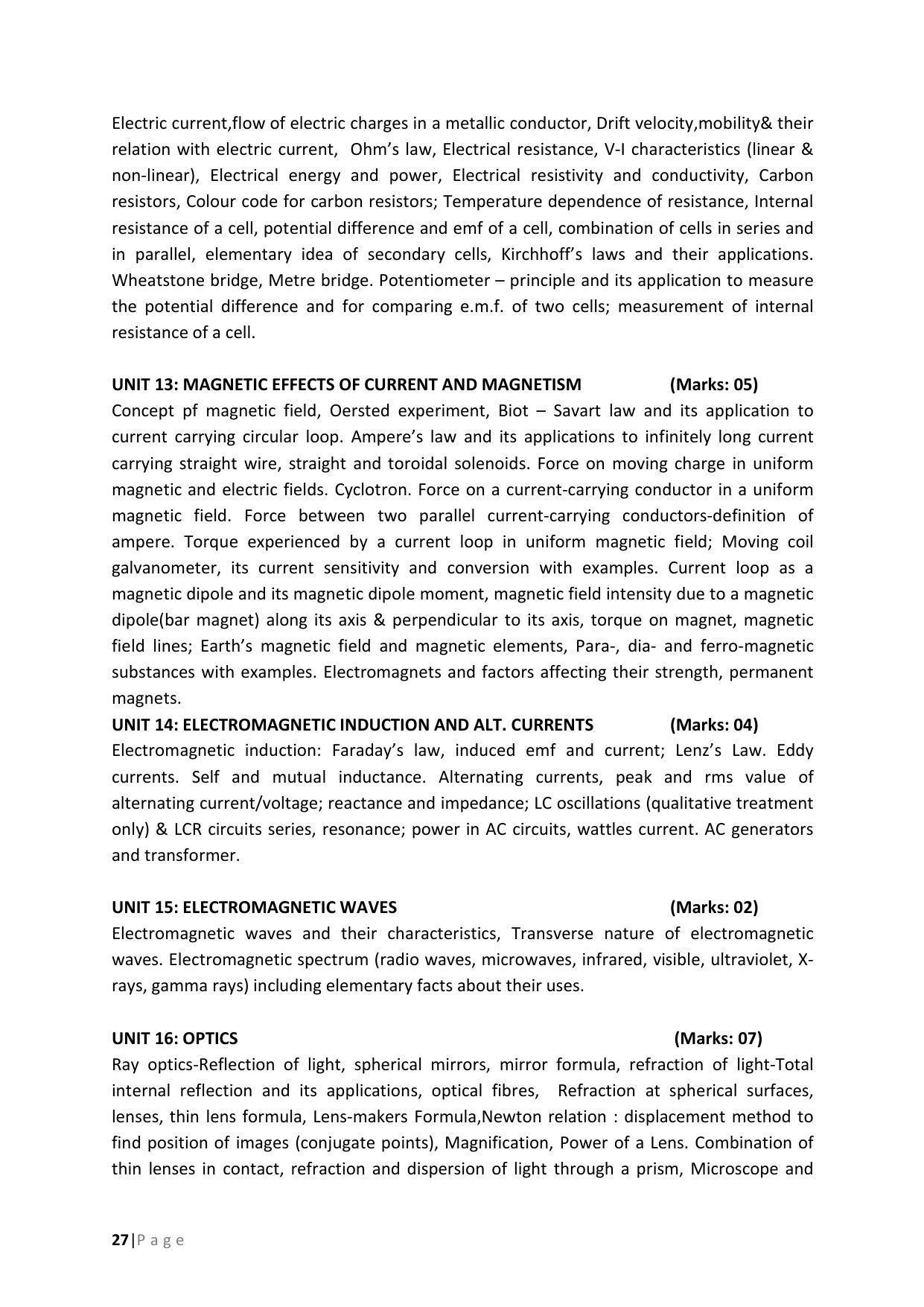 JKBOPEE B.Sc Nursing Syllabus - Page 27