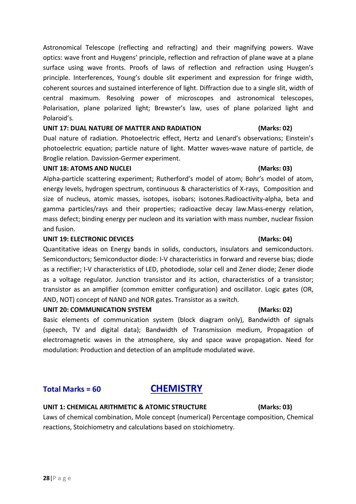 JKBOPEE B.Sc Nursing Syllabus - Page 28